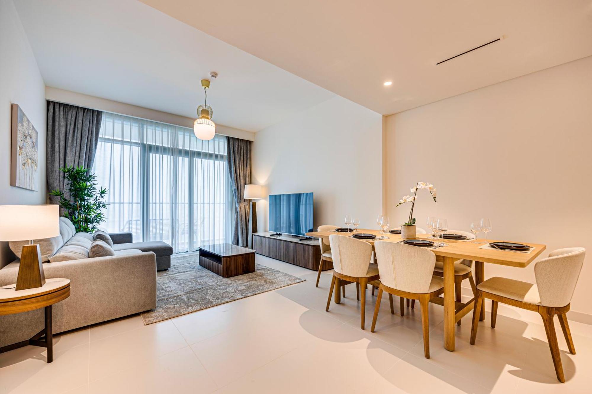 Marina Vista 1bd With Access In Beachfront Lägenhet Dubai