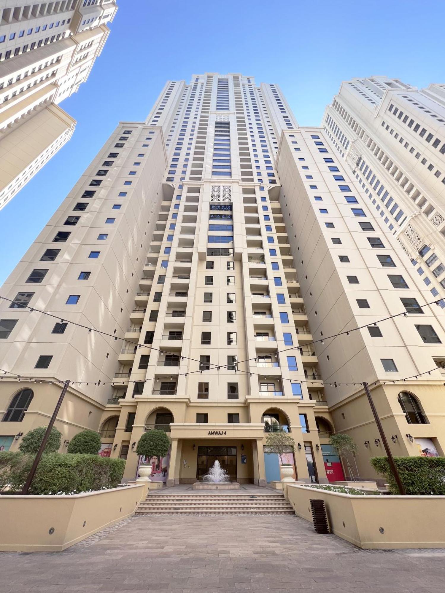 Appartement Gma Amwaj 2br Sea View High Floor