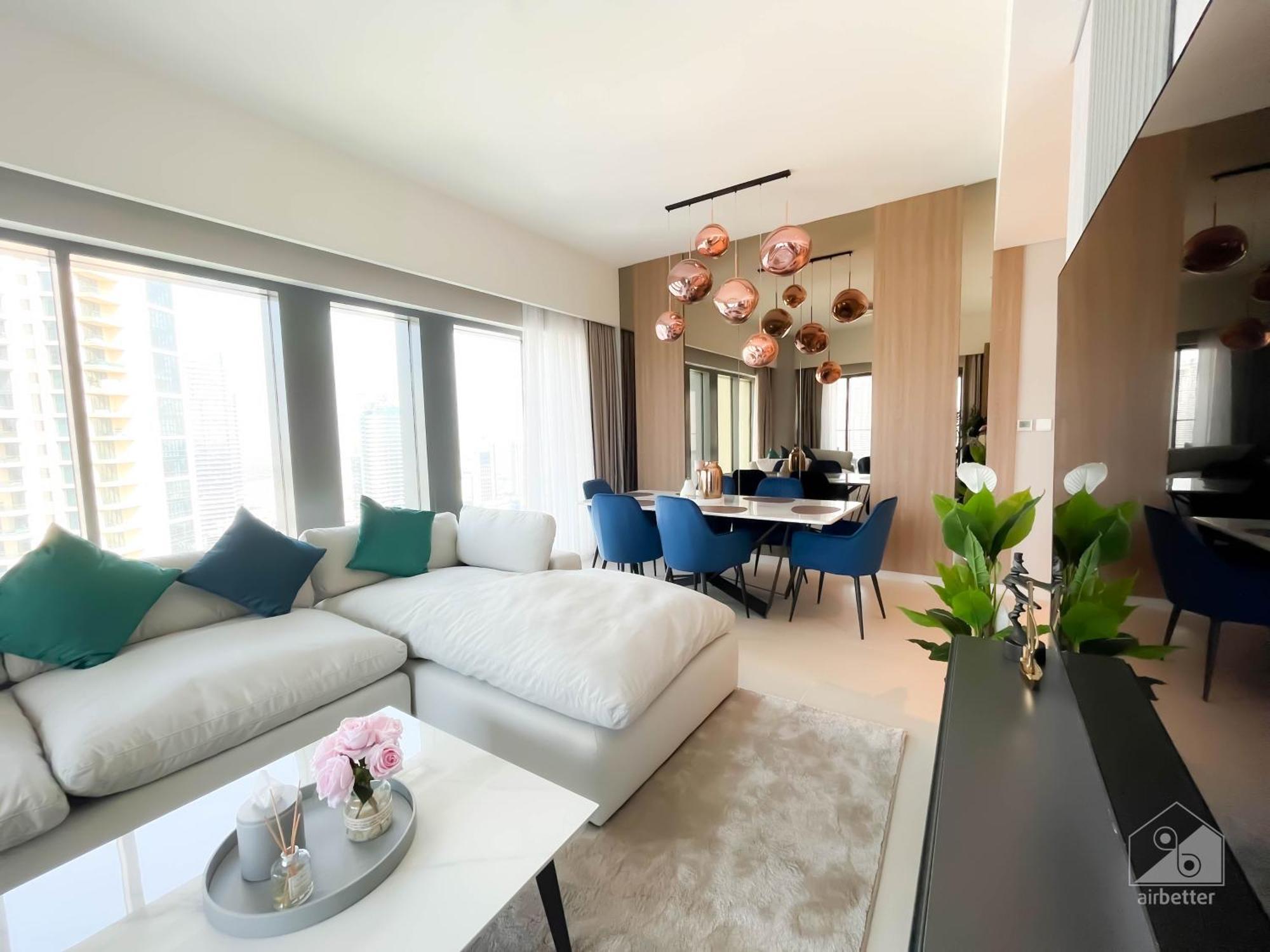 Apartamento Luxury Burj Royale Balcony Burj Khalifa View