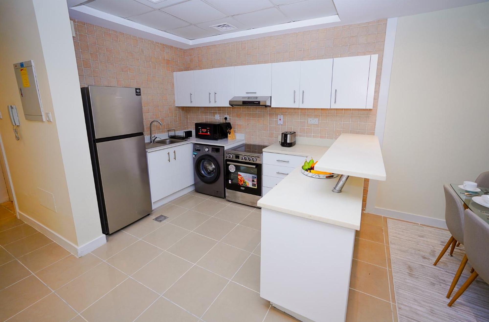 Citihome - Contemporary 1br With Marina Glimpse Hébergement de vacances