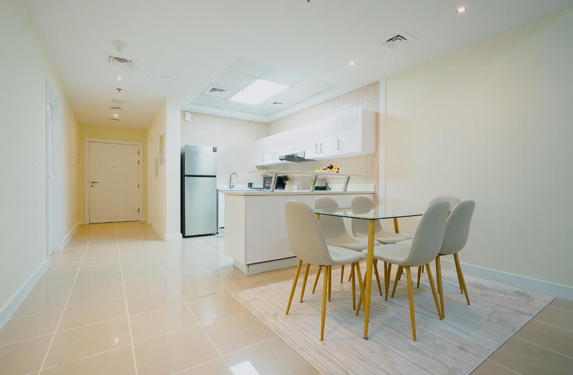 Citihome - Contemporary 1br With Marina Glimpse Hébergement de vacances Dubaï