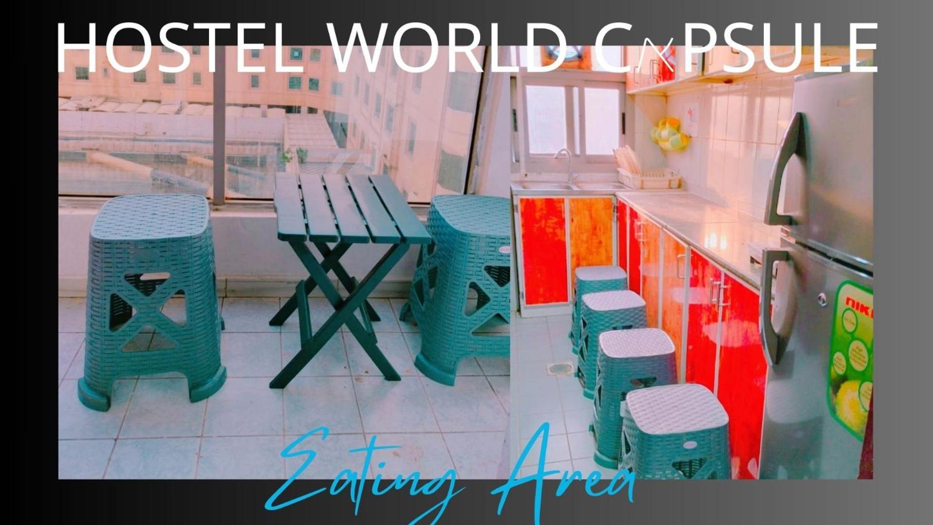 Uae Capsule 5 Min Walkable From Sharaf Dg Metro Hostel Dubai