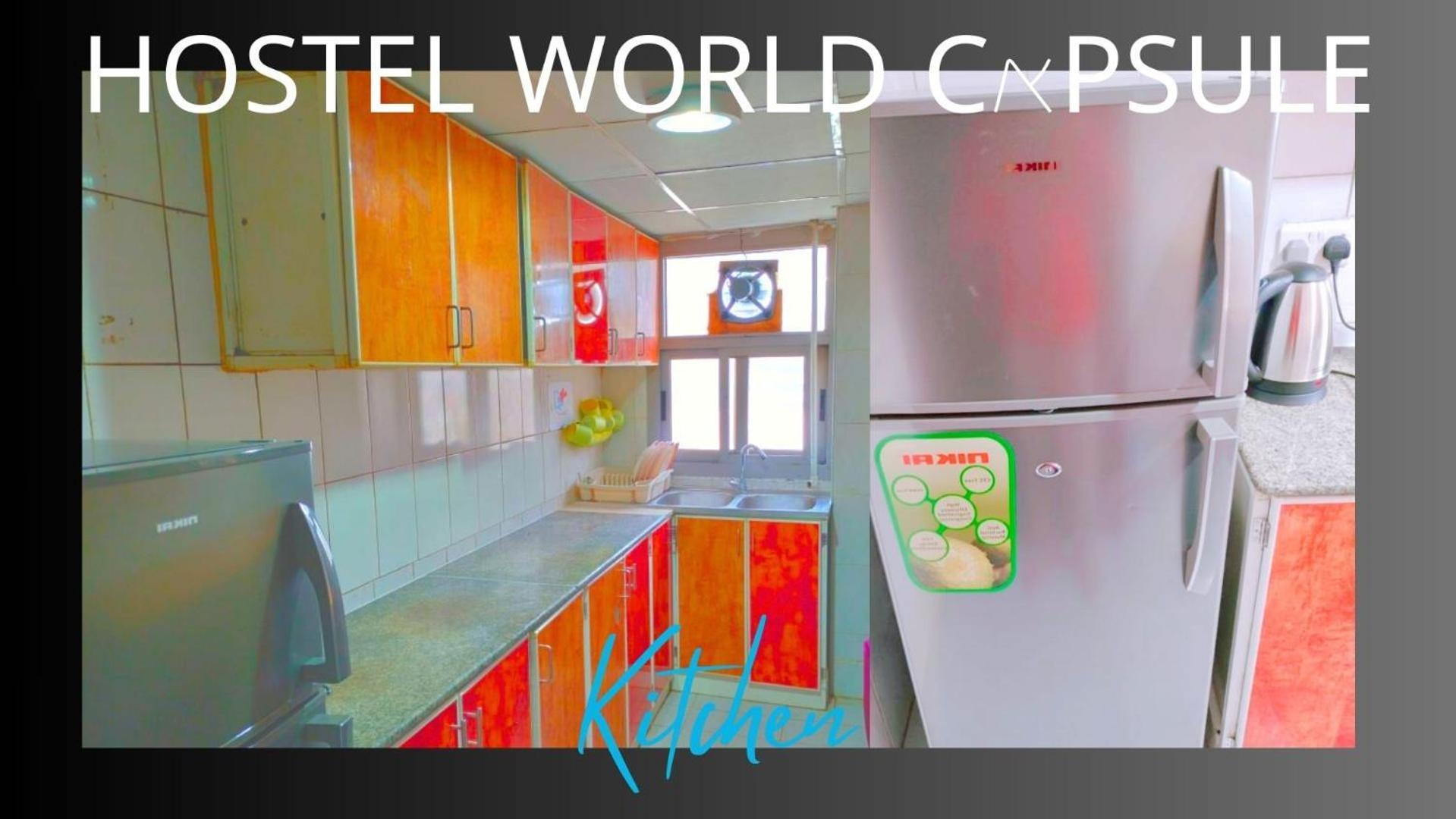 Uae Capsule 5 Min Walkable From Sharaf Dg Metro Hostel