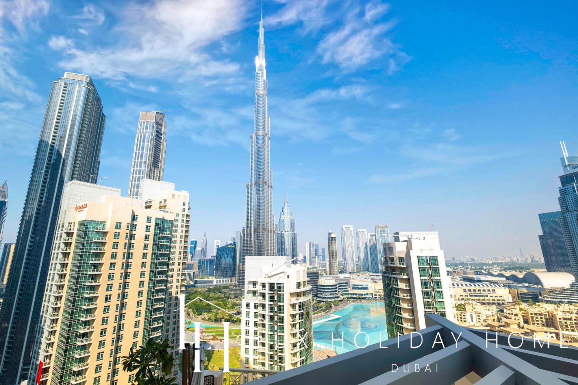 Lux The Burj Khalifa Fountain View Appartement