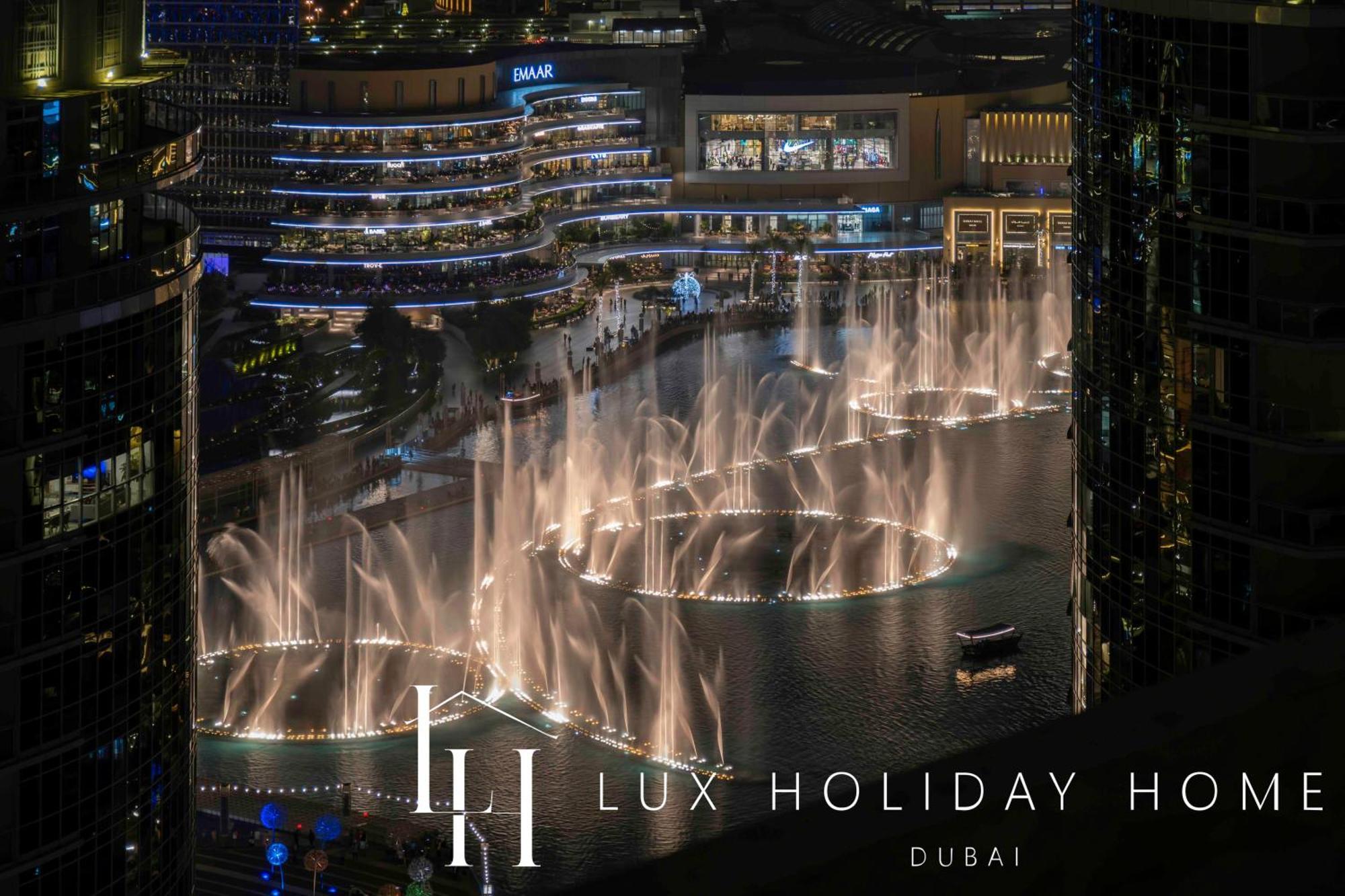 Appartement Lux The Burj Khalifa Fountain View Dubaï