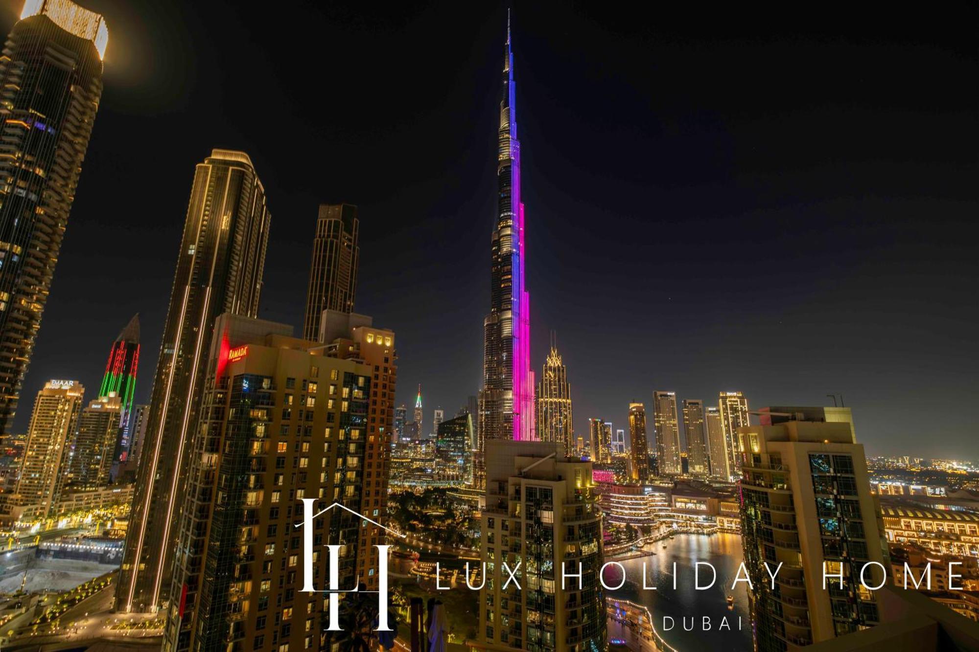 Lux The Burj Khalifa Fountain View Appartement Dubaï