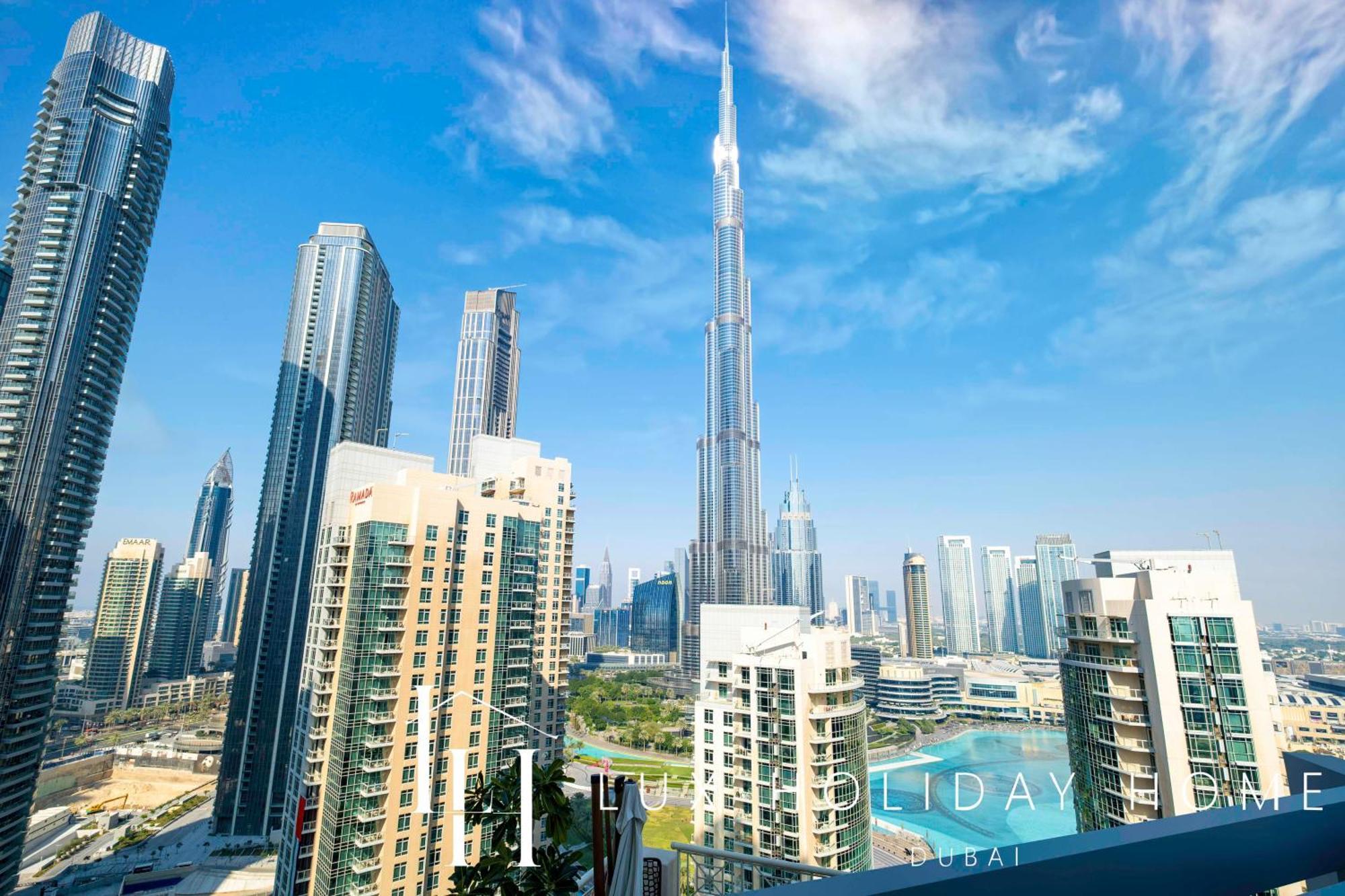 Lux The Burj Khalifa Fountain View Appartement