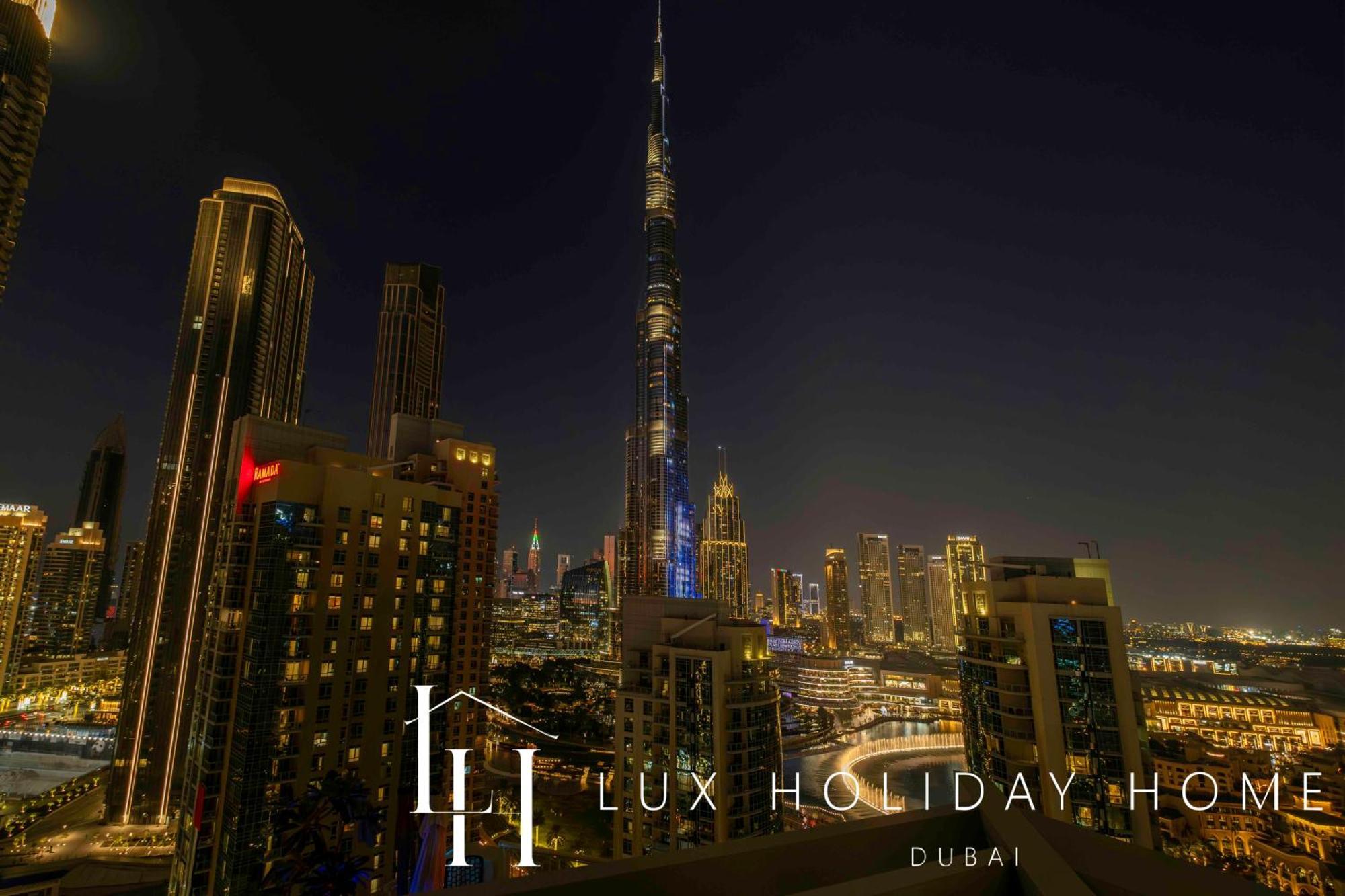 Lux The Burj Khalifa Fountain View Appartement Dubaï