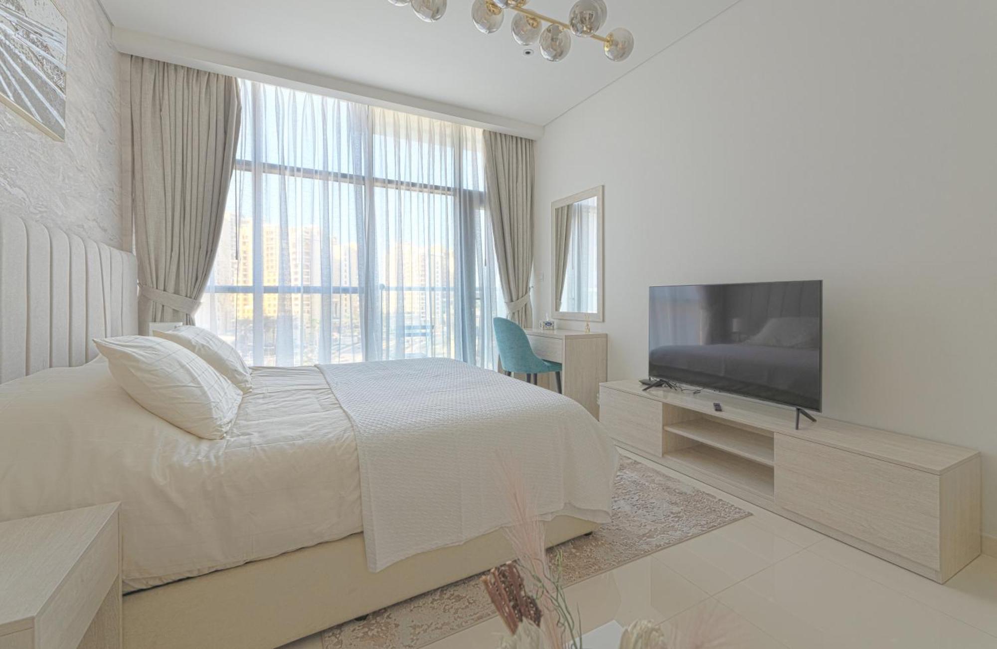 Lägenhet Luxury Studio, Seven Palm Residence-palm Jumeirah *