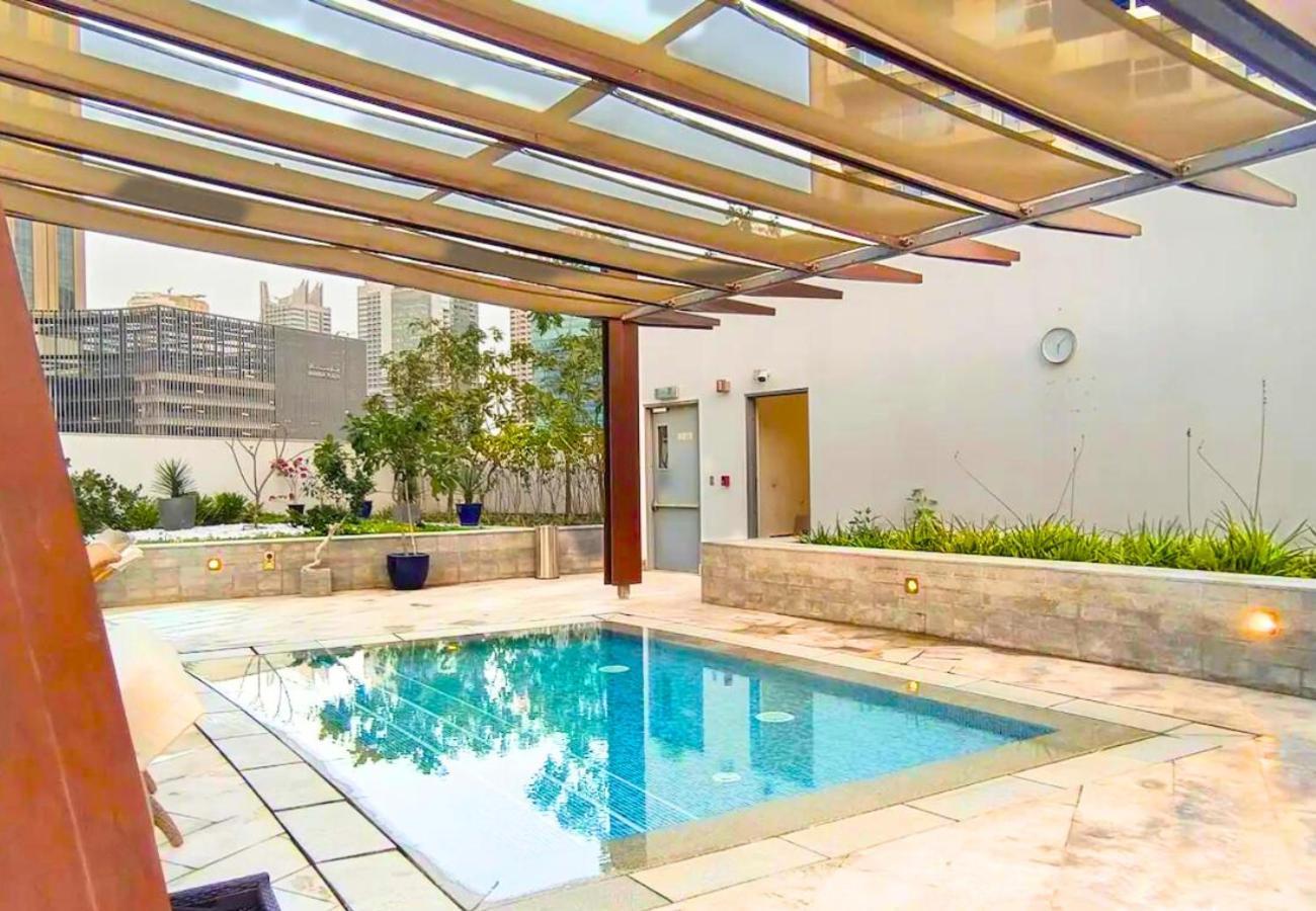 Apartamento Panoramic Luxe 1br With Breathtaking Views At Marina Near Jbr - Silverene Towers Dubái