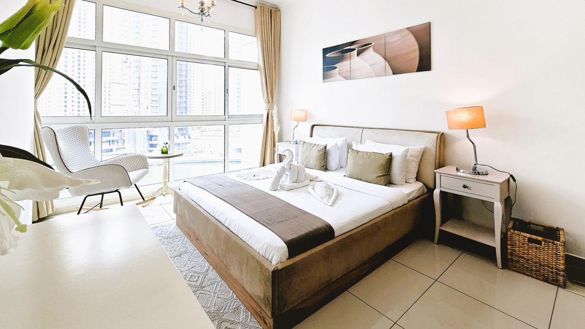 Serene 1br With Stunning Marina Views In Marina - The Atlantic Appartement