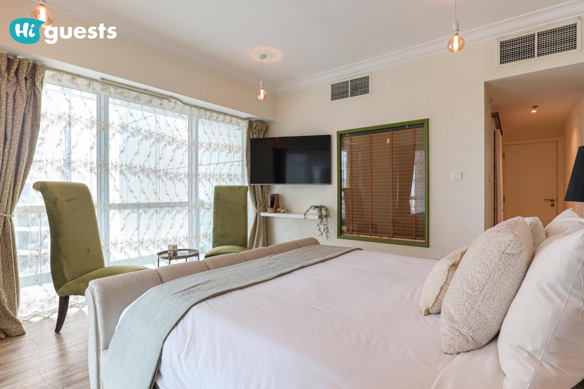 Apartament Higuests - Royal 2br With Balcony Near Burj Khalifa *