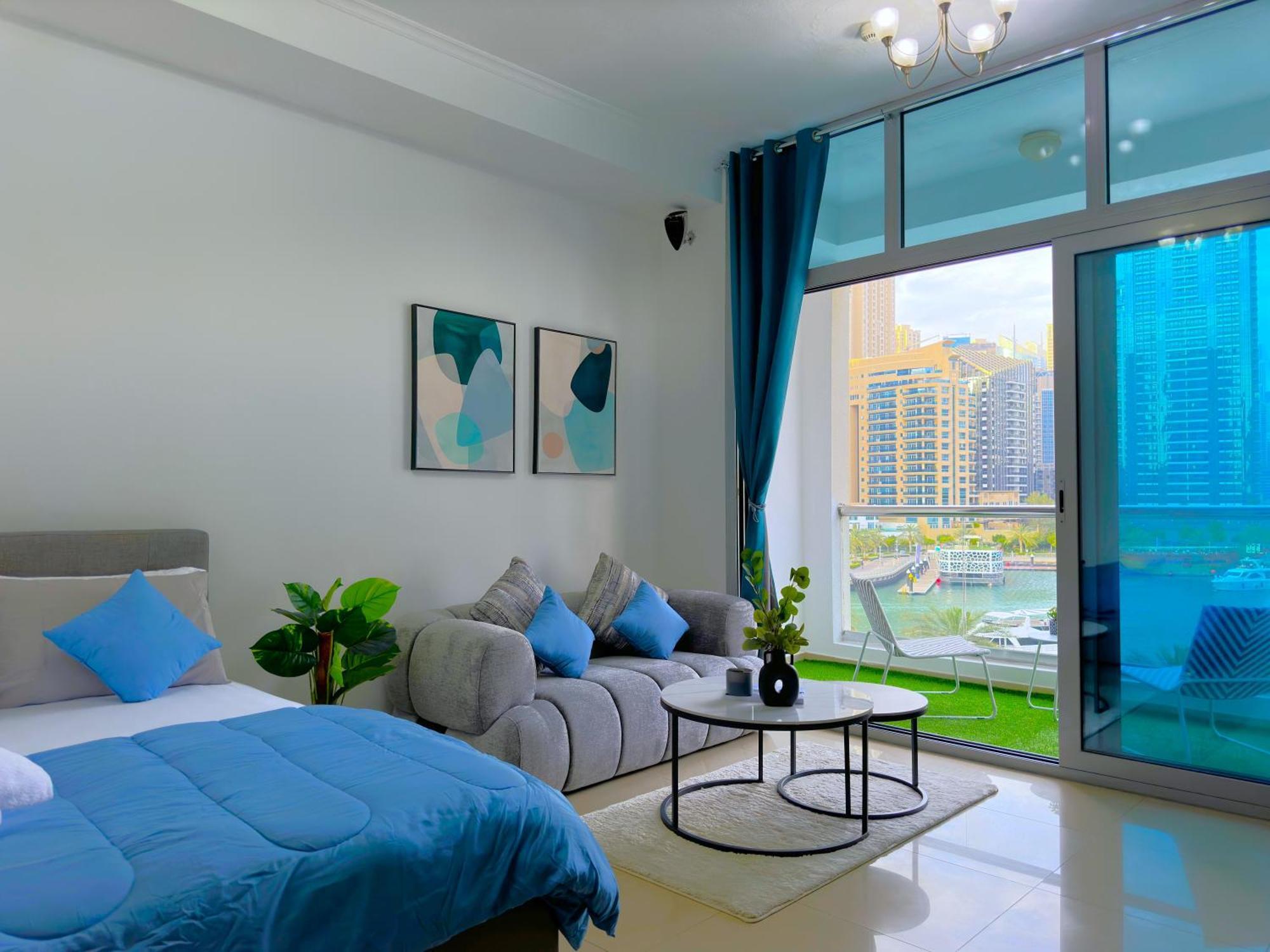Apartament Lxury Brand New W/ Balcony And Marina View *