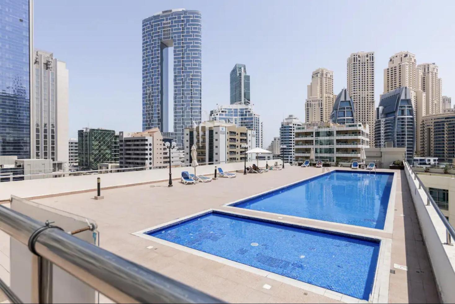 Lxury Brand New W/ Balcony And Marina View Apartament Dubai