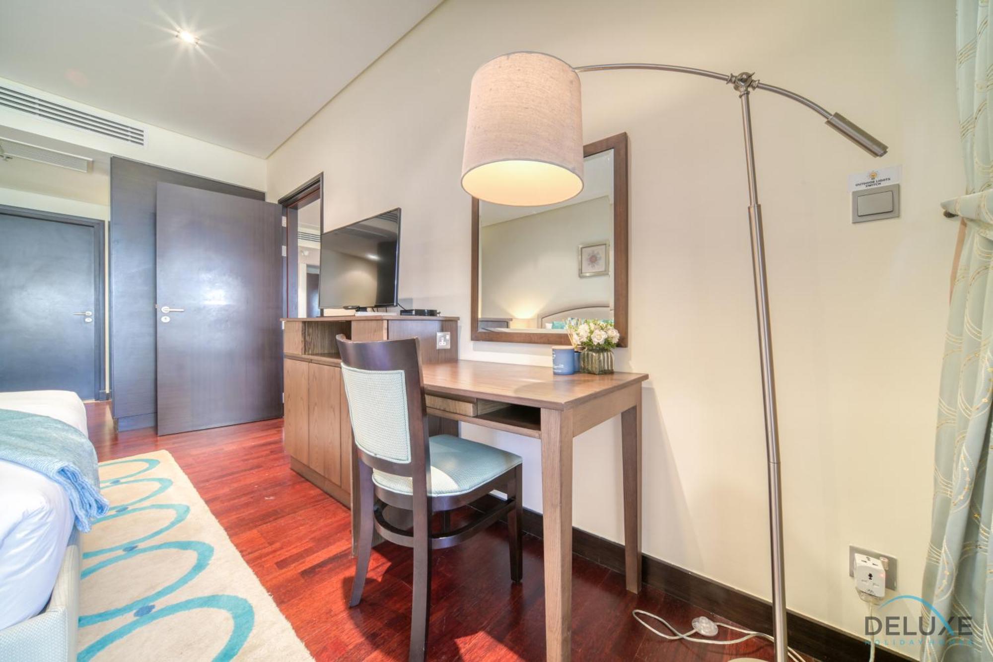 Tropical 1br At Royal Amwaj Residences North Palm Jumeirah By Deluxe Homes Appartement Dubaï