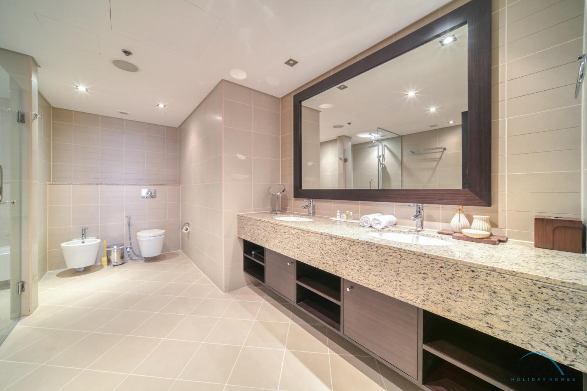 Tropical 1br At Royal Amwaj Residences North Palm Jumeirah By Deluxe Homes Appartement *