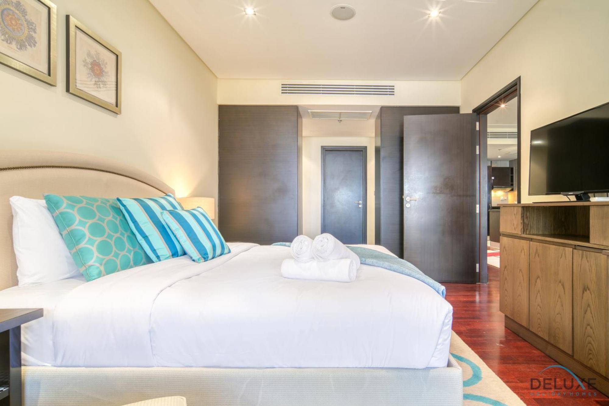 Tropical 1br At Royal Amwaj Residences North Palm Jumeirah By Deluxe Homes Dubaï