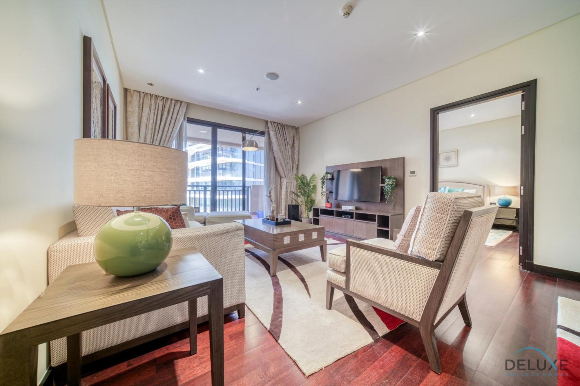 Appartement Tropical 1br At Royal Amwaj Residences North Palm Jumeirah By Deluxe Homes *