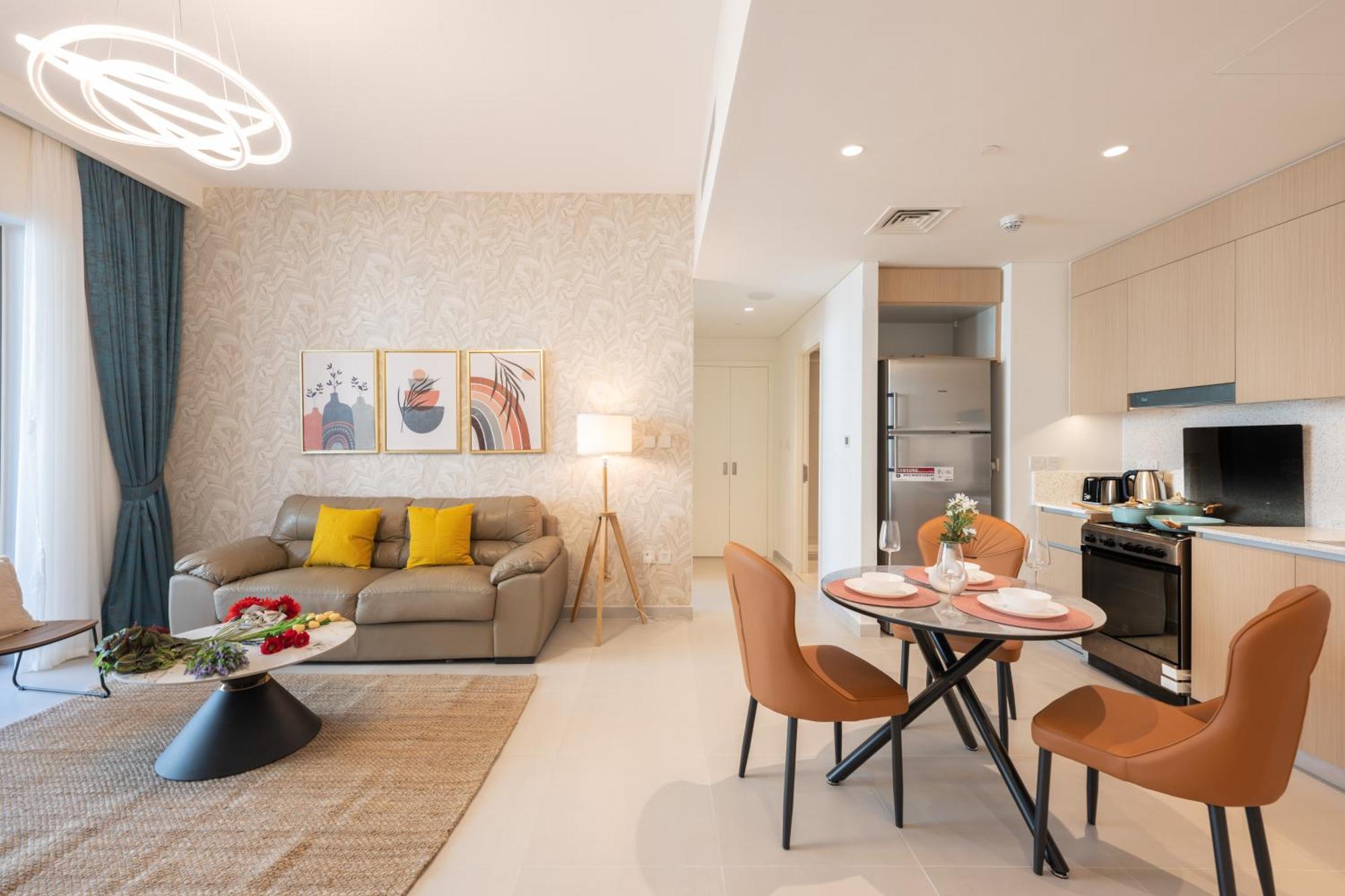 Apartamento Cozy 1br In Creek Summer 3mins Walk To The - 508 Dubái