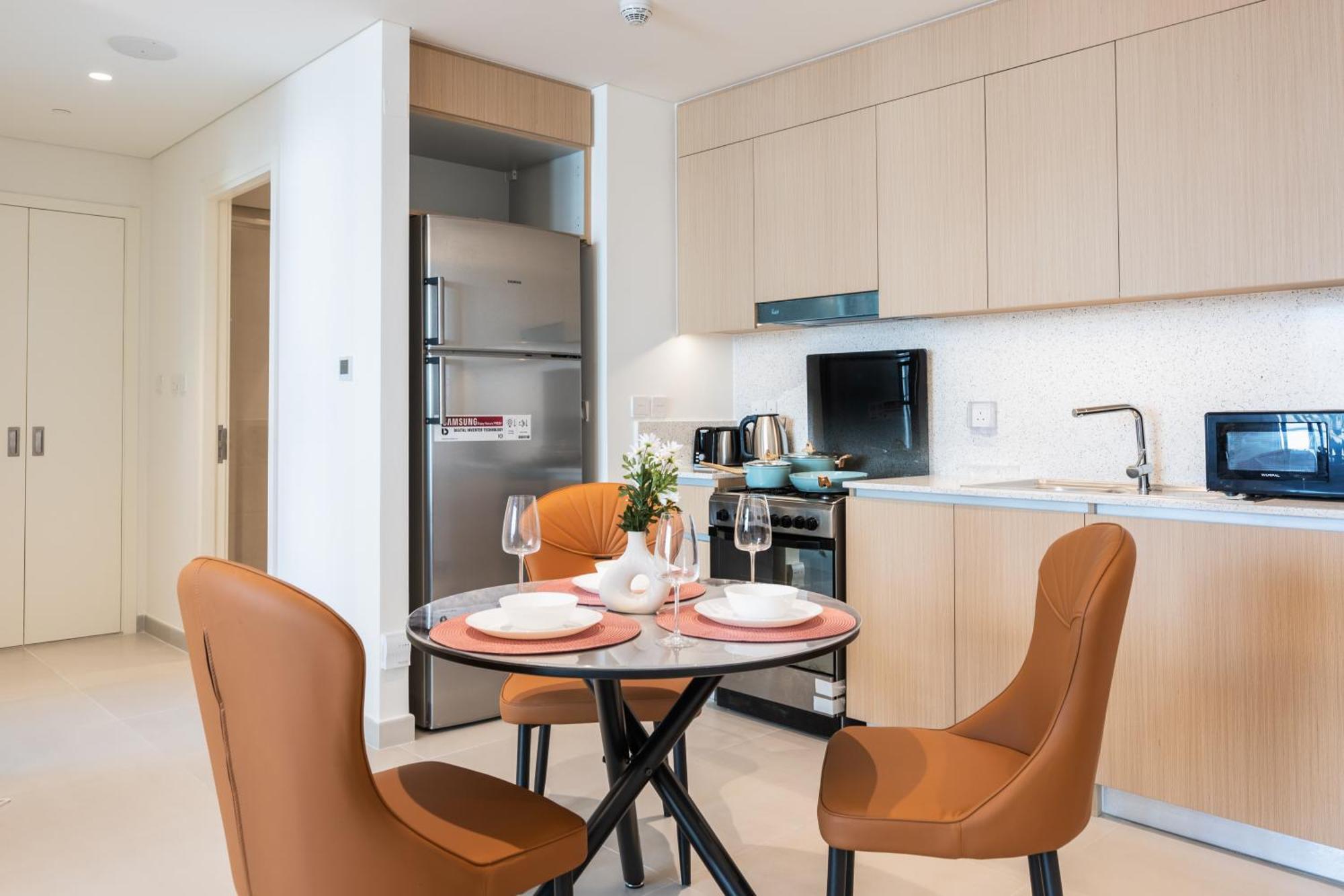 Apartamento Cozy 1br In Creek Summer 3mins Walk To The - 508 Dubái