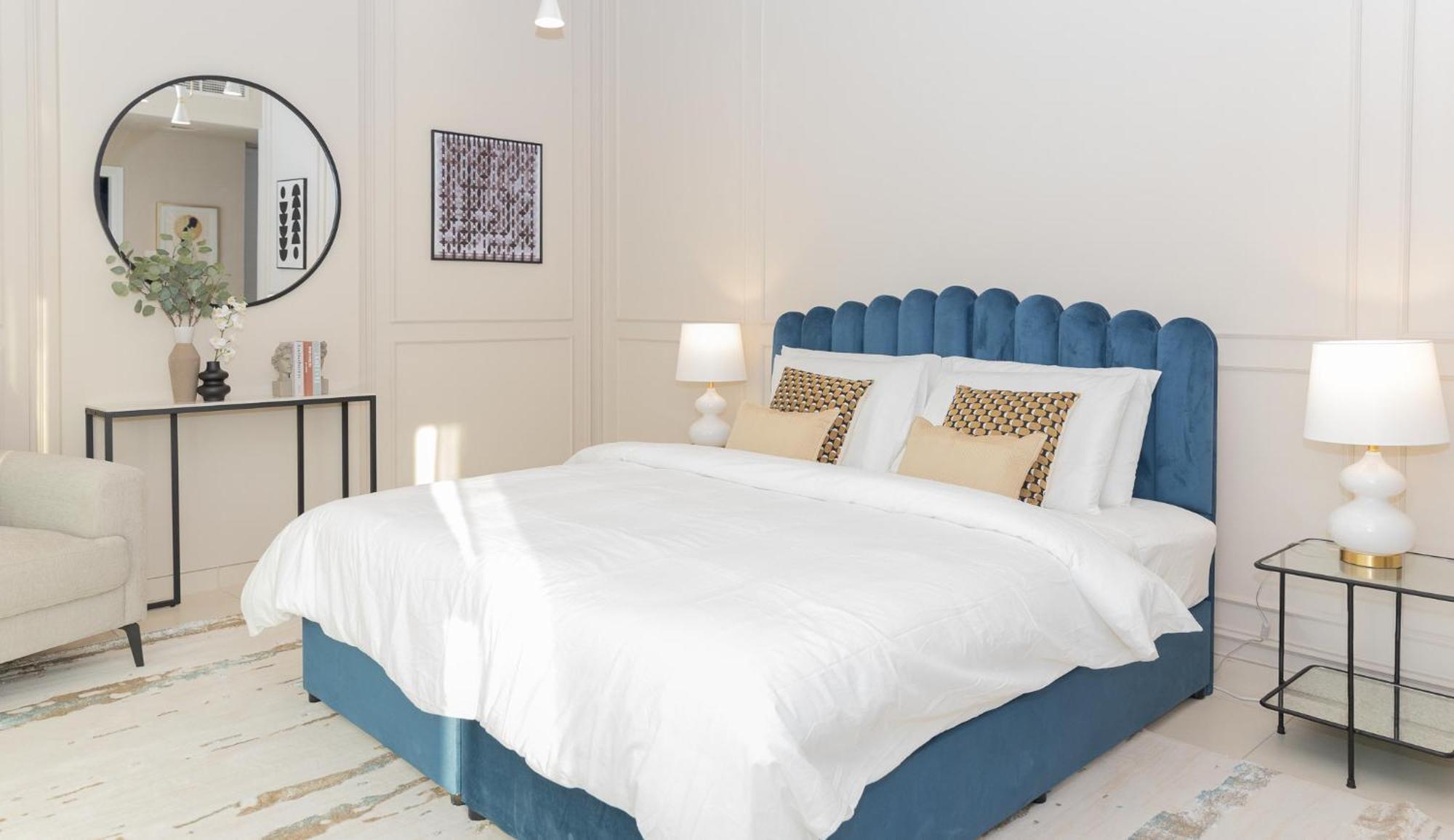 Prime Spacious 2 Bedroom Apt, Burj Khalifa & Canal View - Scala Tower Apartamento