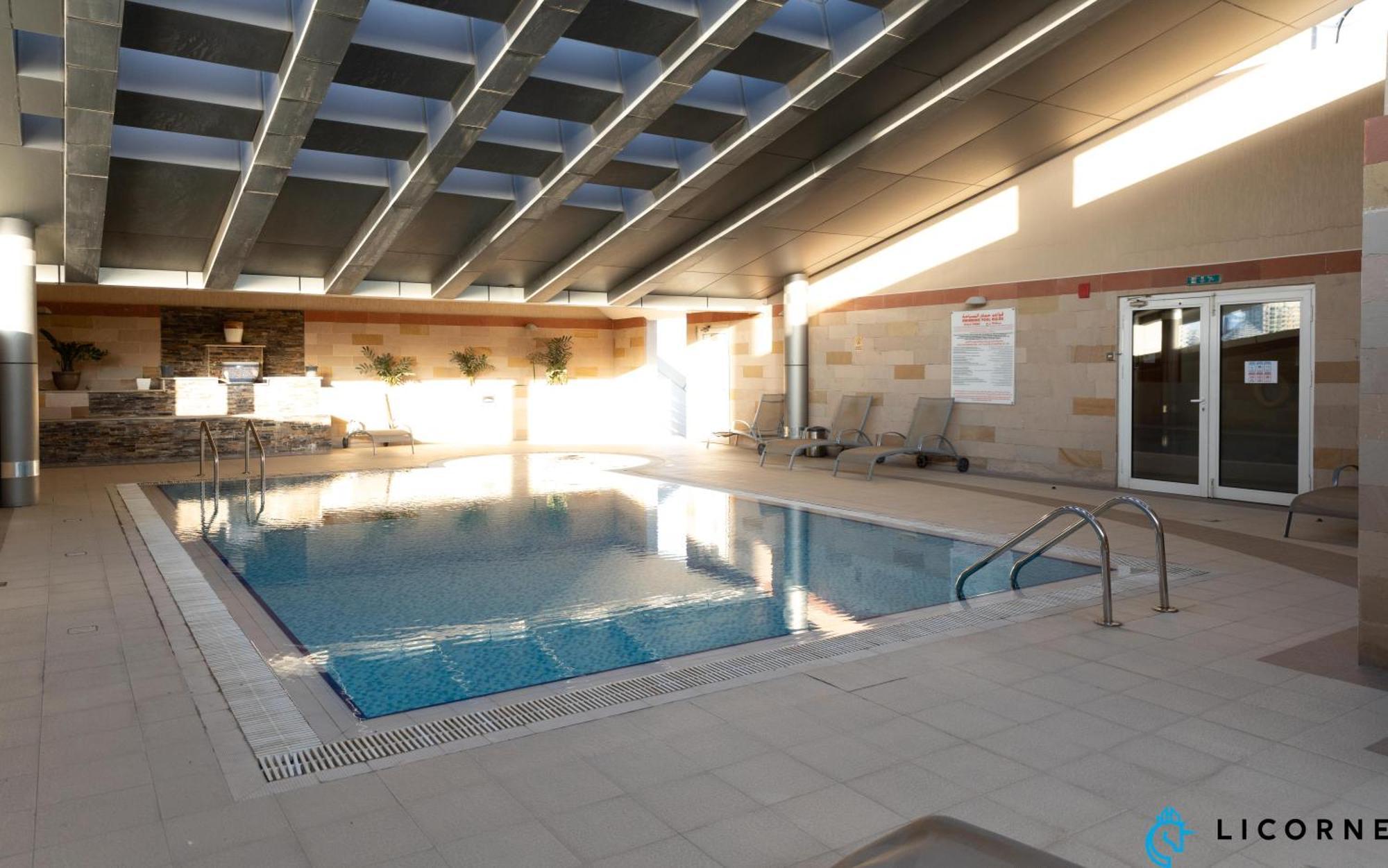 Prime Spacious 2 Bedroom Apt, Burj Khalifa & Canal View - Scala Tower Apartamento Dubái