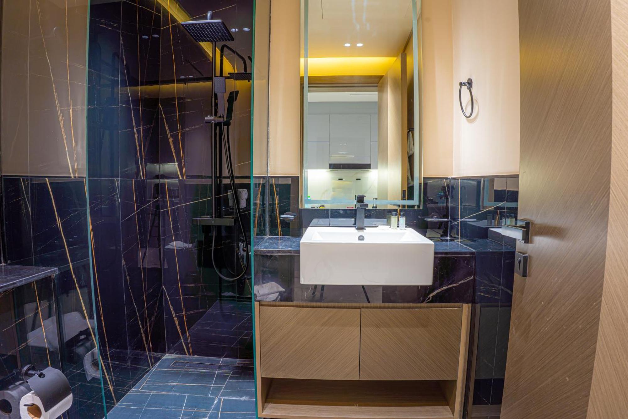 Skyline Retreat With Burj Khalifa View Apartamento *