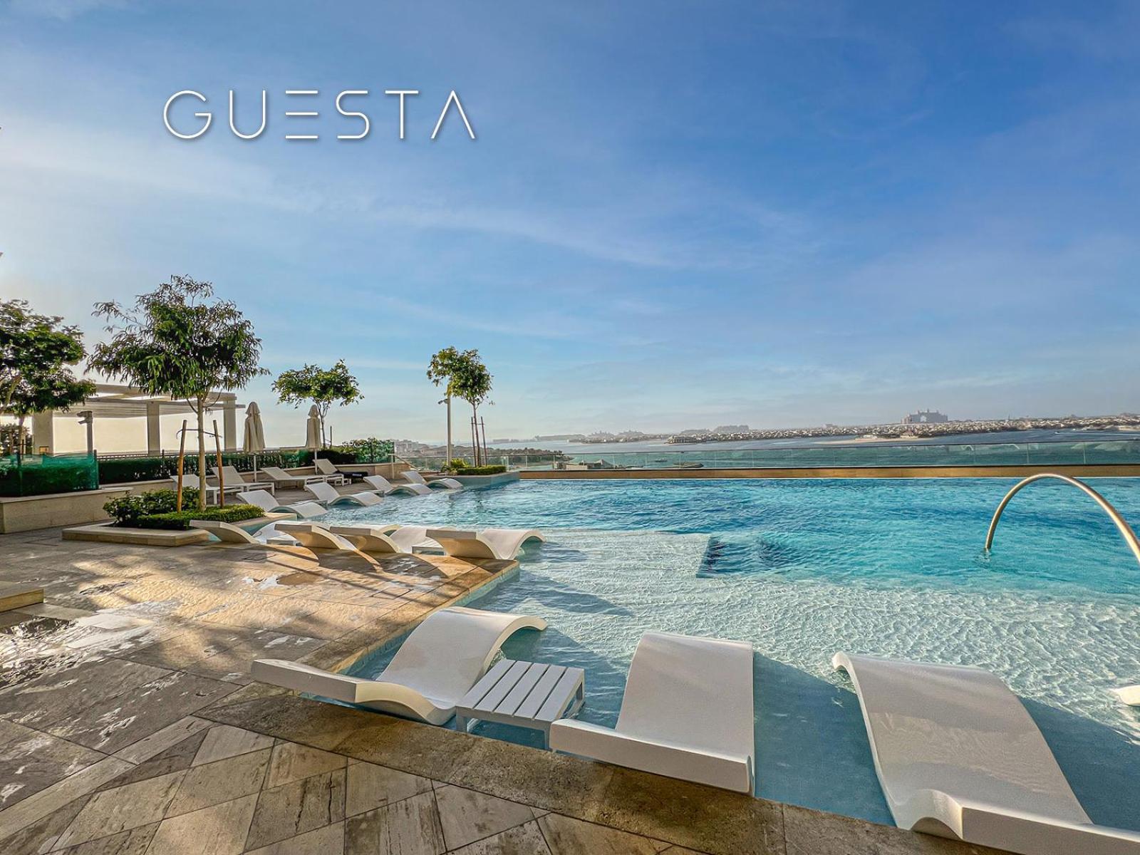 Emaar Beachfront - Sunrise Bay Tower, Marina Lägenhet