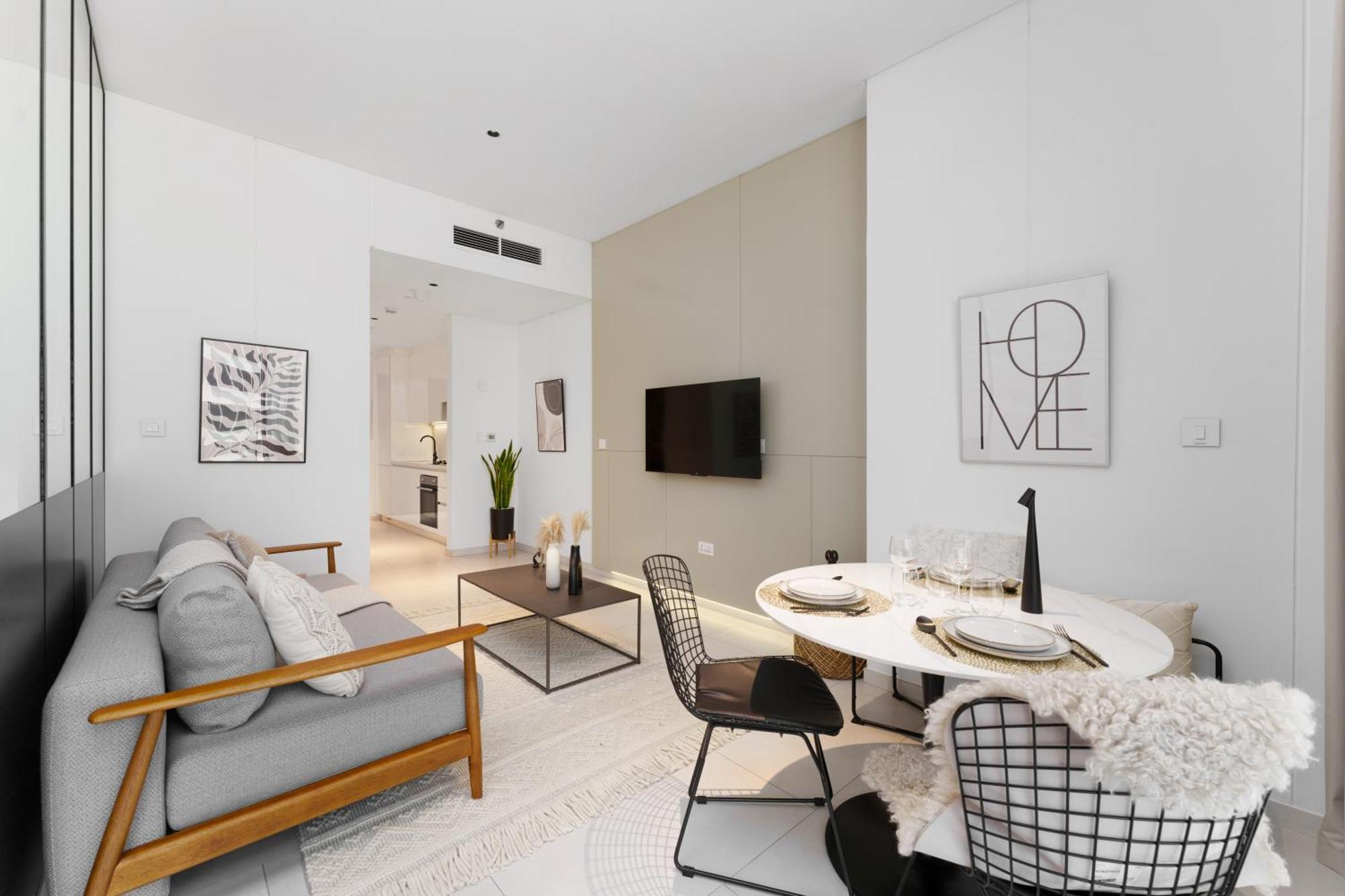 Charming In Burj Khalifa District - Marquise Square Dubaï
