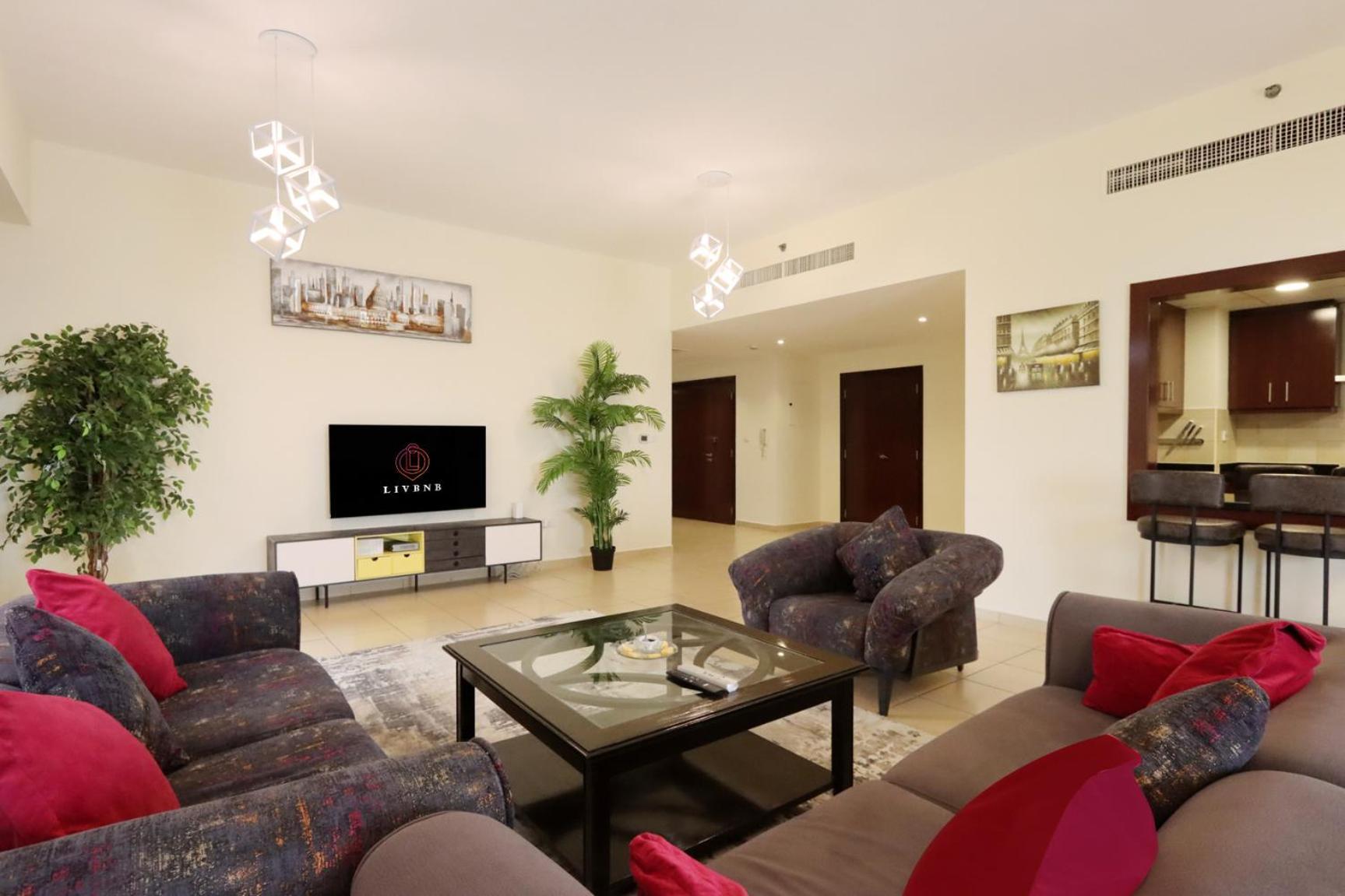Jbr The Walk Rimal 5 Suites High Floor 3 Bedroom * Dubái