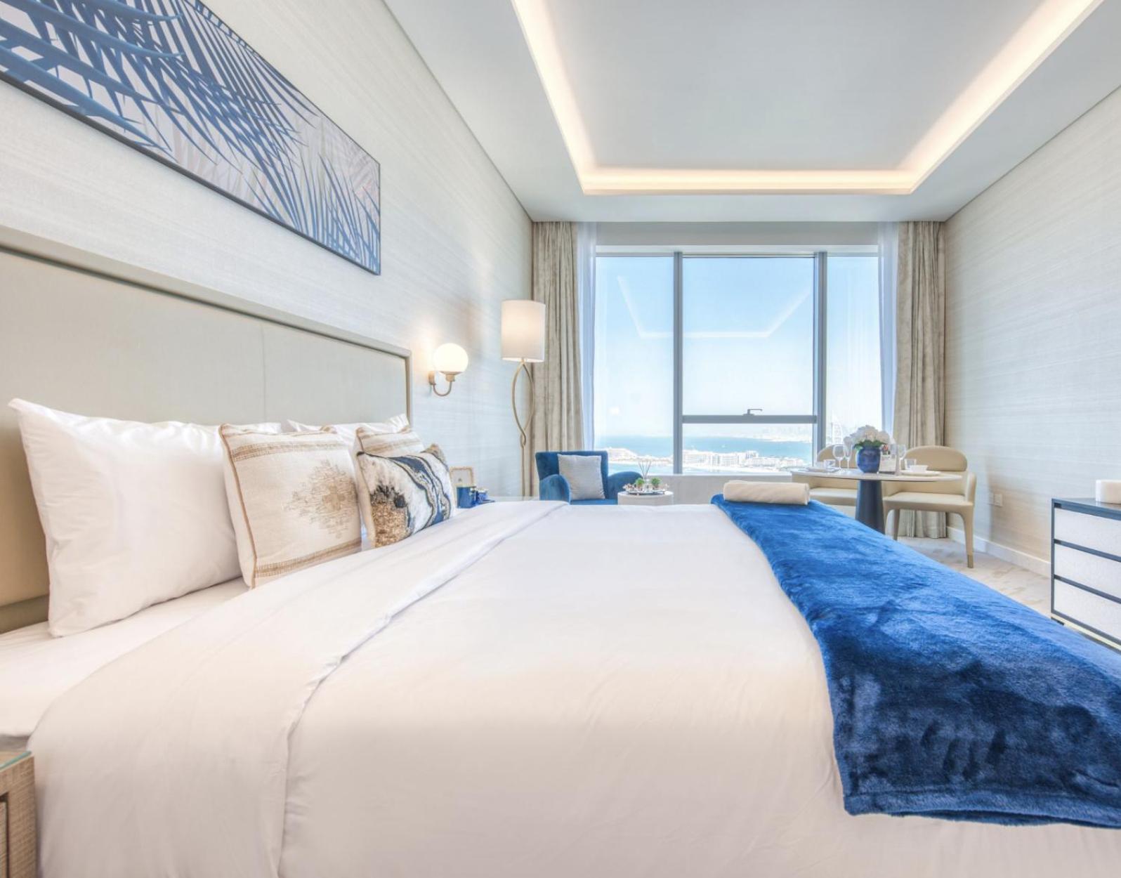 Apartamento Palm Tower Stylish Studio02 With Sea View Infinity Pool Dubái