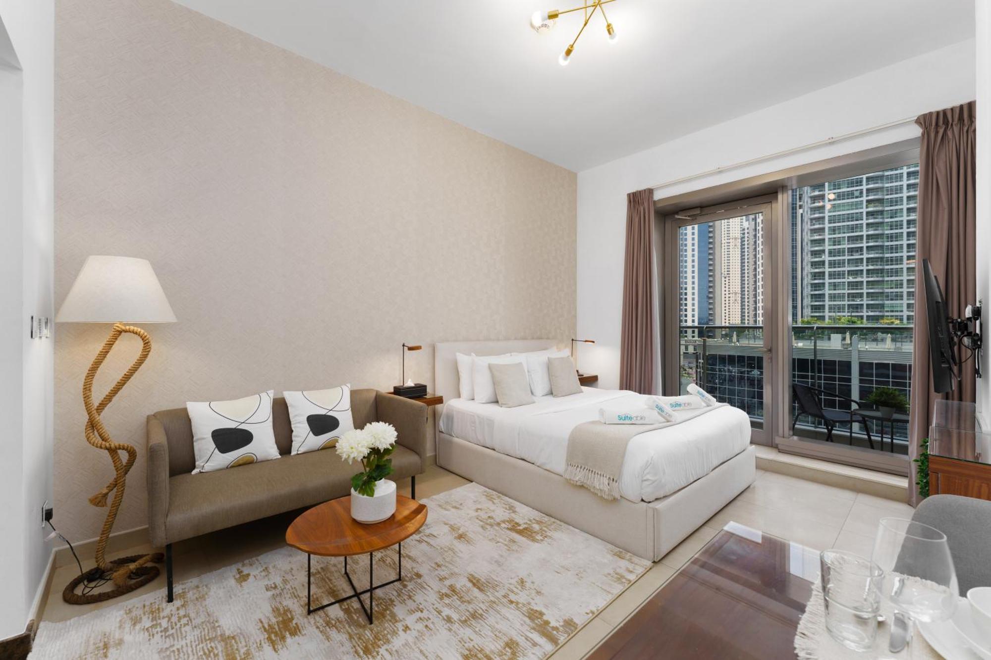 Stylish At Sparkle Tower Jbr By Suiteable Apartamento Dubai