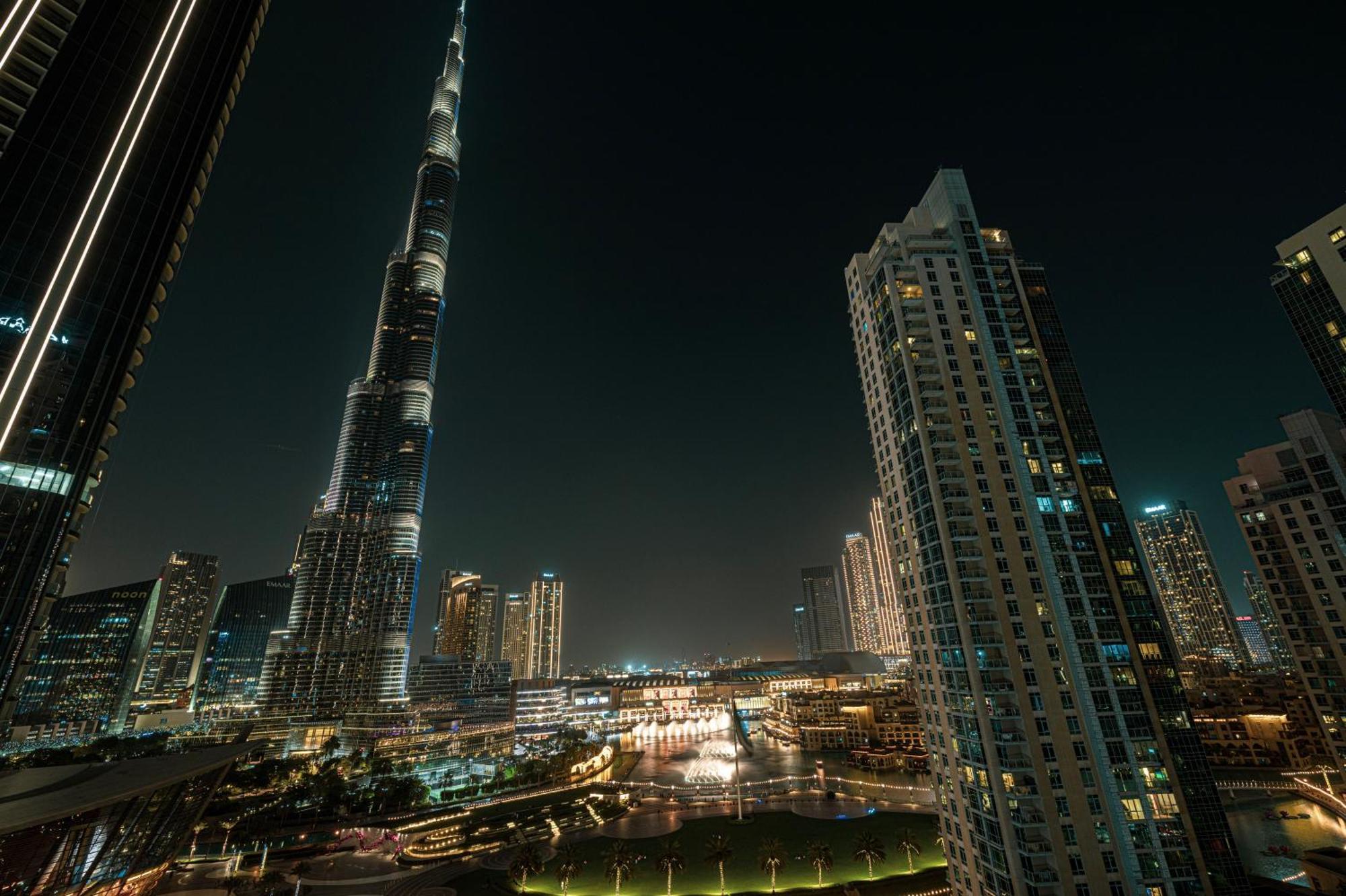5 Stars Grand Opera Tower Lux 2 Bedroom Downtown Full Burj Khalifa View Apartamento