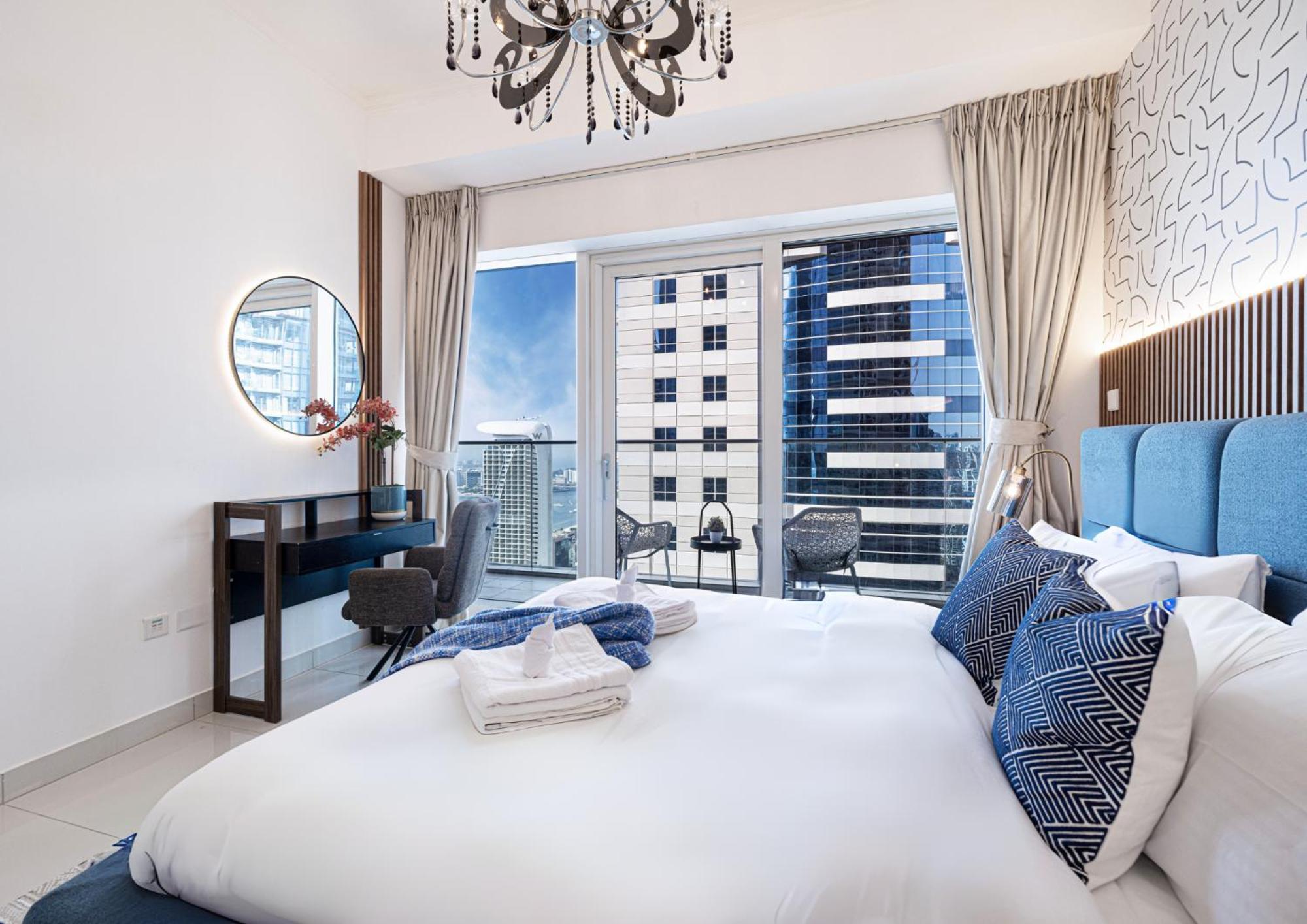 Apartamento Luxe Sea View High Floor 1 Bedroom In Marina By Maxx Value Homes Dubái