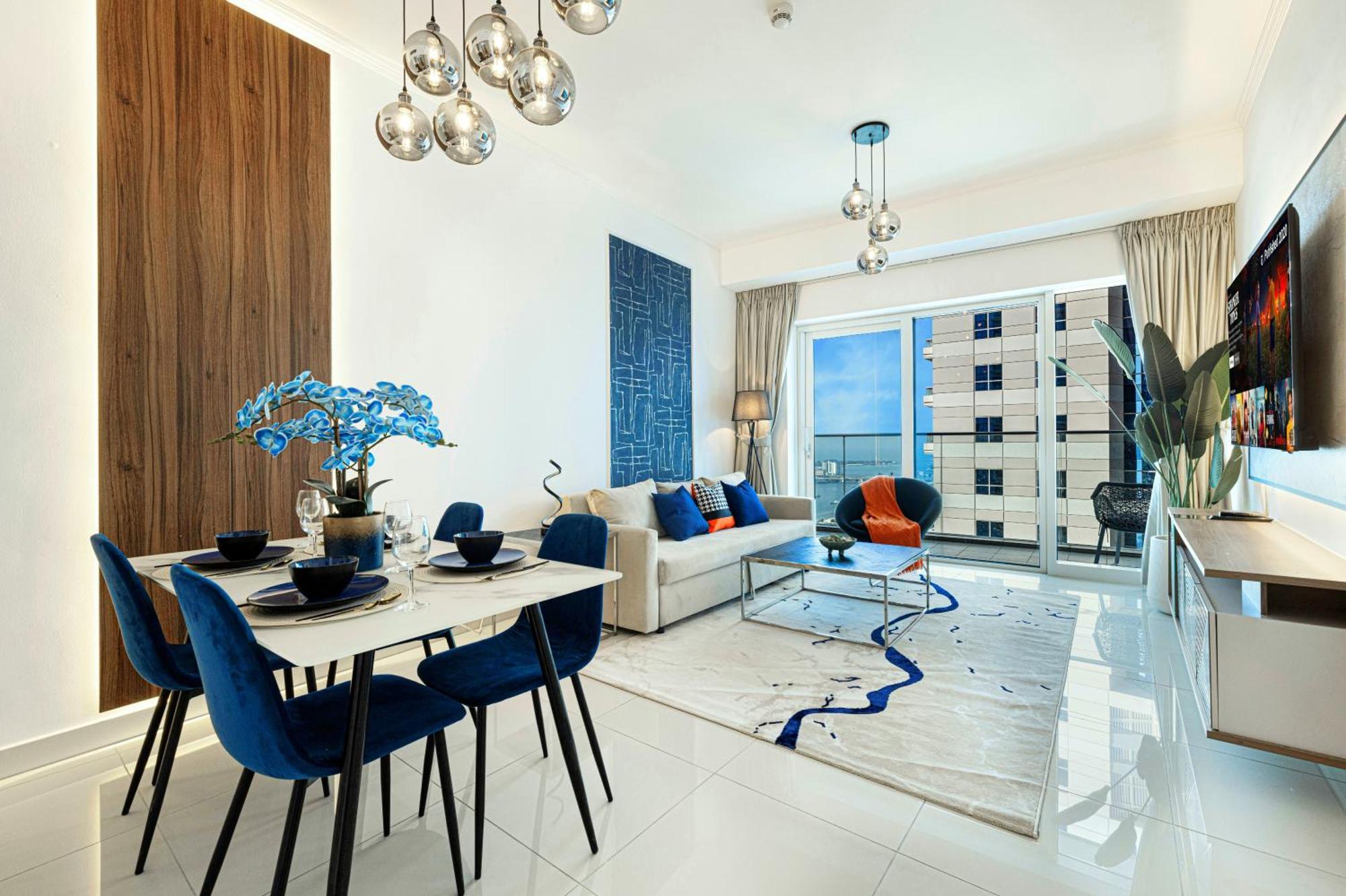 Luxe Sea View High Floor 1 Bedroom In Marina By Maxx Value Homes * Dubái