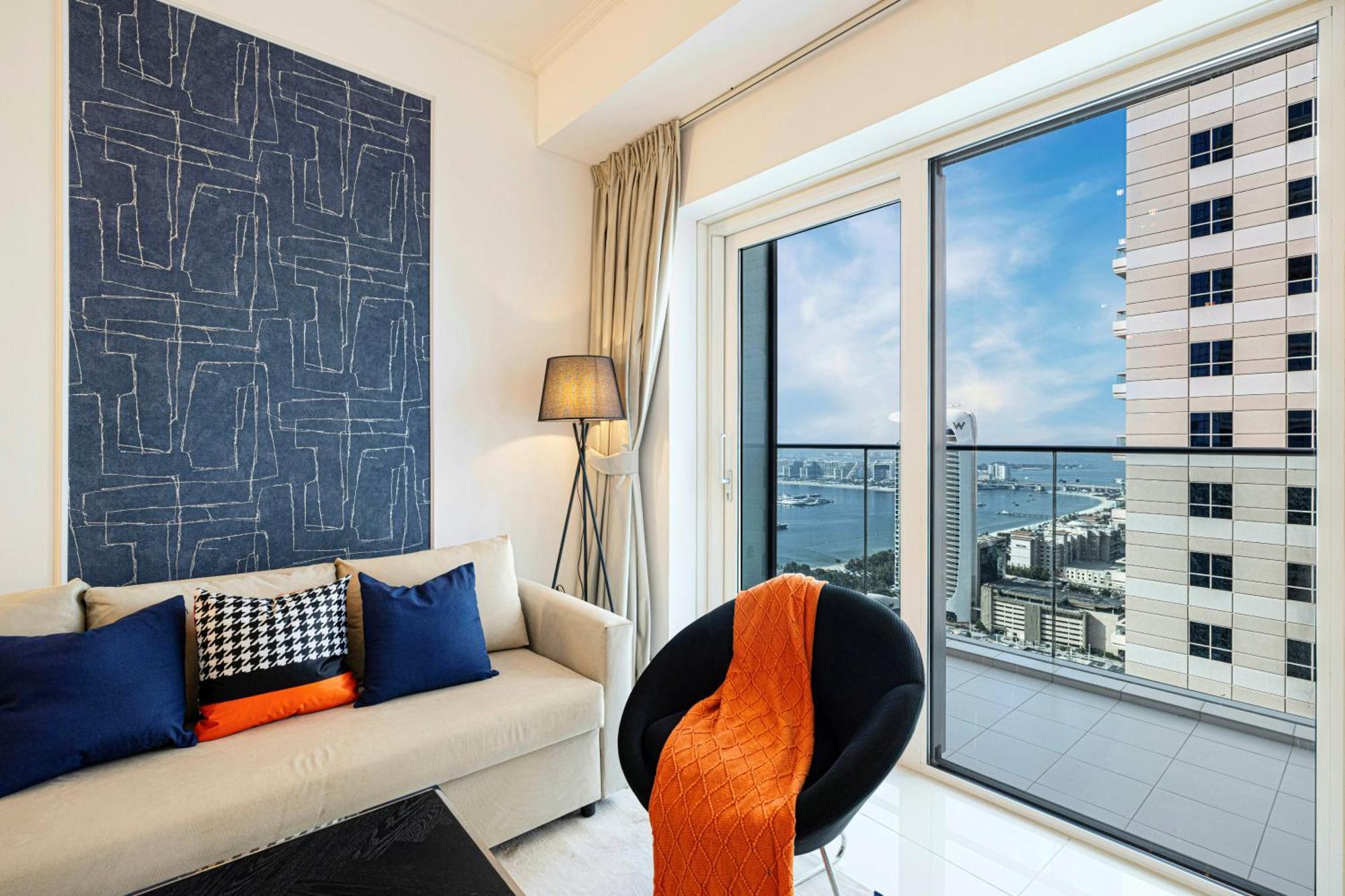 Apartamento Luxe Sea View High Floor 1 Bedroom In Marina By Maxx Value Homes Dubái