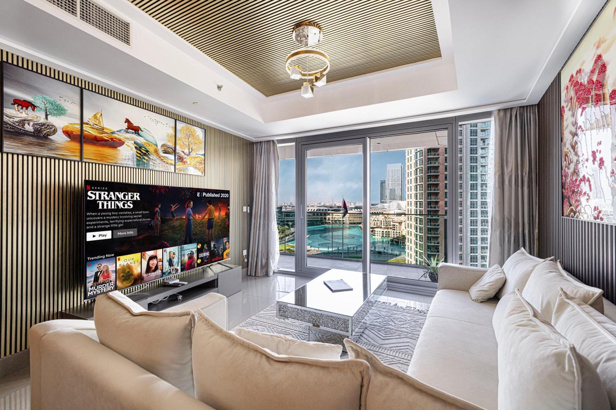 5 Stars Grand Opera Tower Lux 2 Bedroom Downtown Full Burj Khalifa View Apartamento Dubái