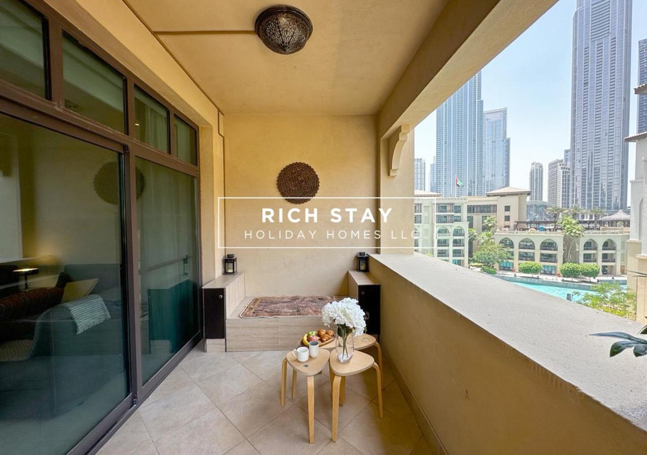Upgraded 1br In Downtown With Burj Khalifa View Lägenhet