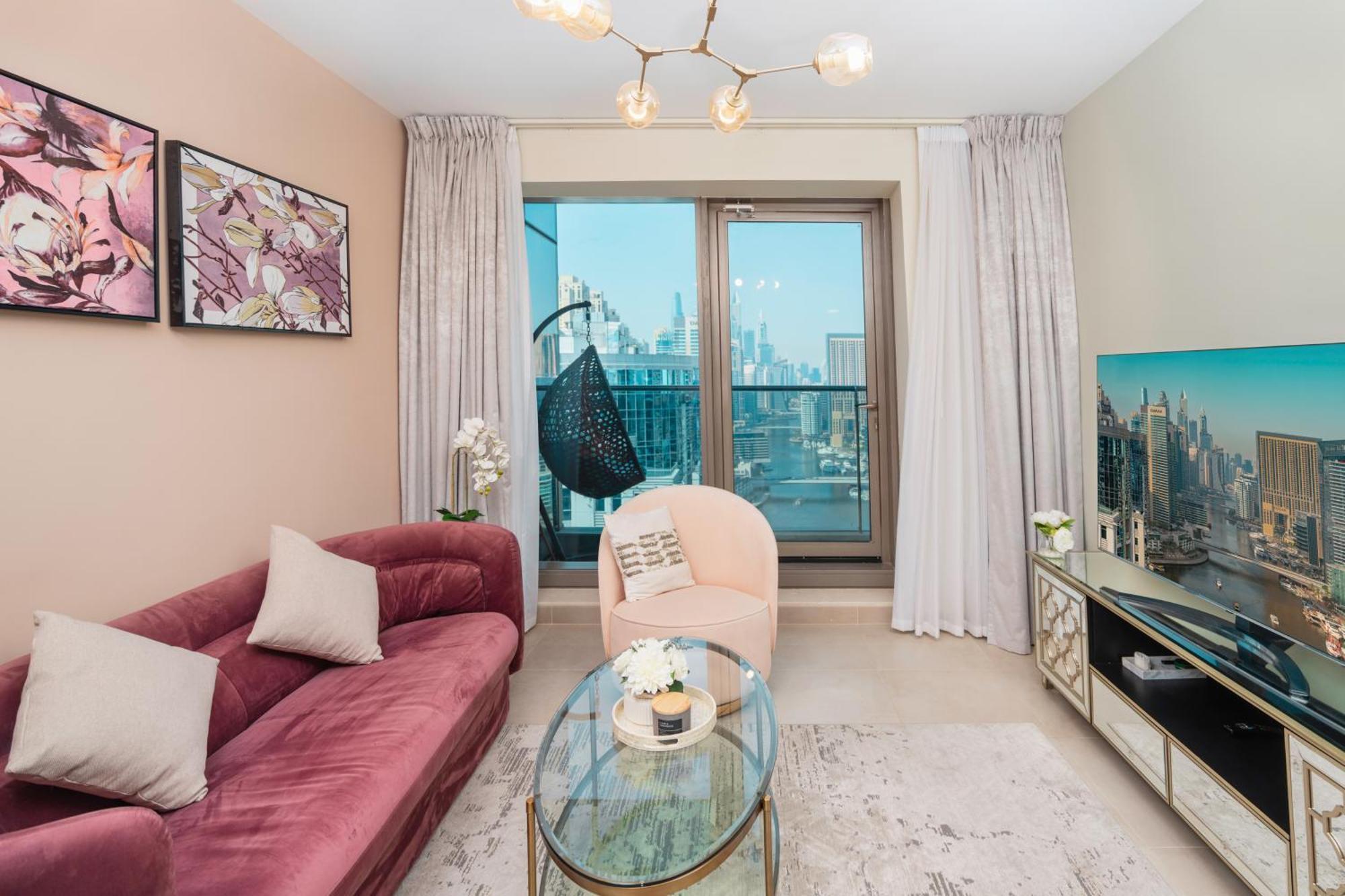 Prime Retreats - Sparkle Tower Marina Appartamento Dubai