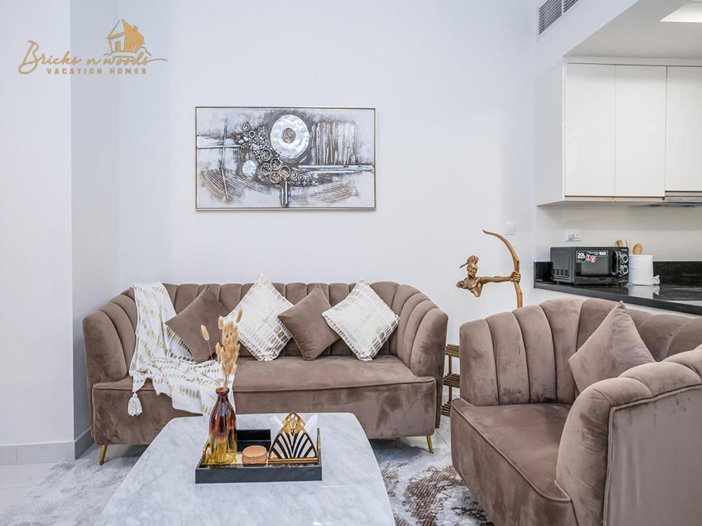 Appartement Modern High Floor Canal View1 Bhk Dubaï