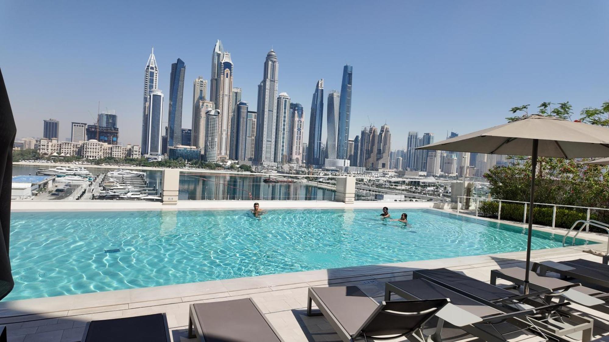 Luxurious Beachfront With Atlantis And Palm Jumeira Views Lejlighed *
