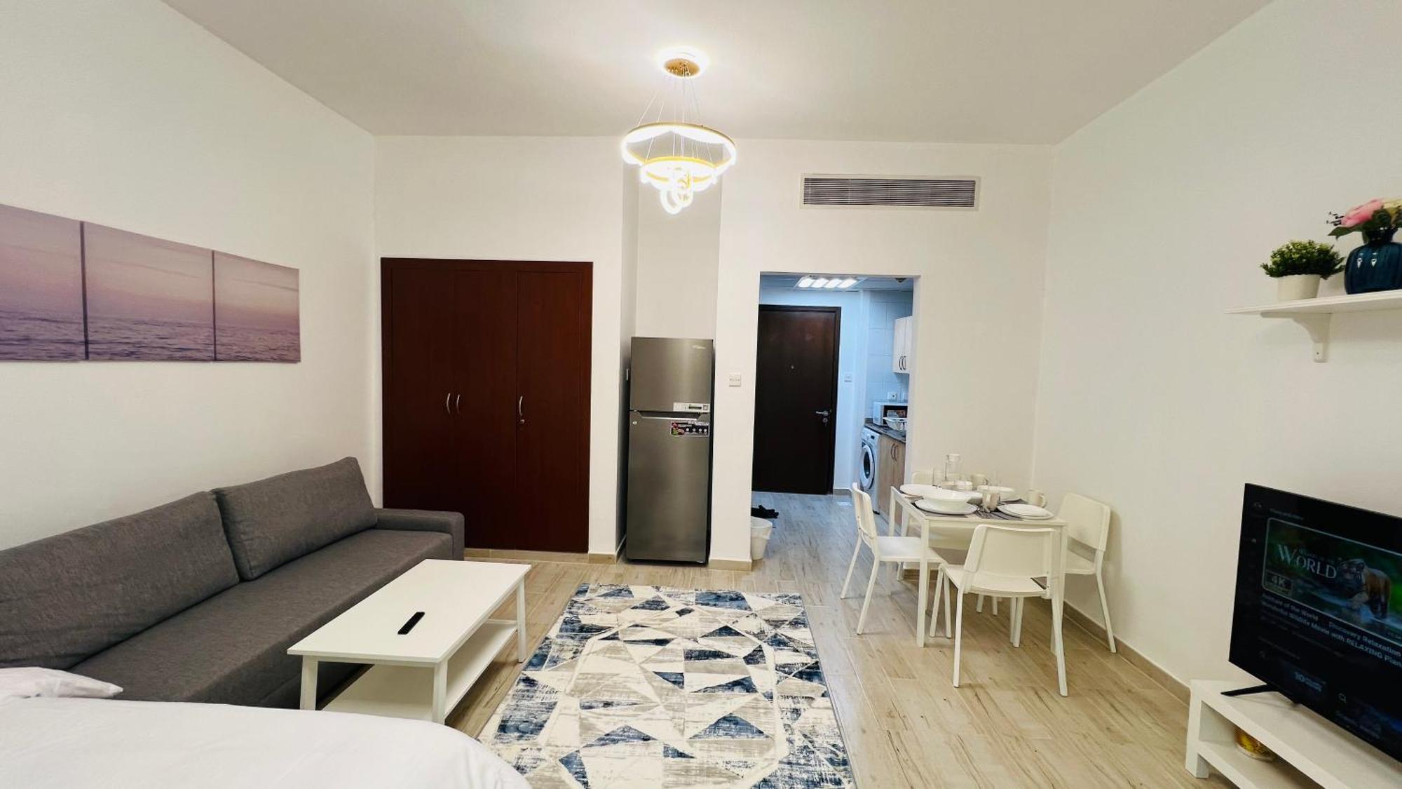 Spacious Furnished With Balcony Spain Cluster International * Dubai