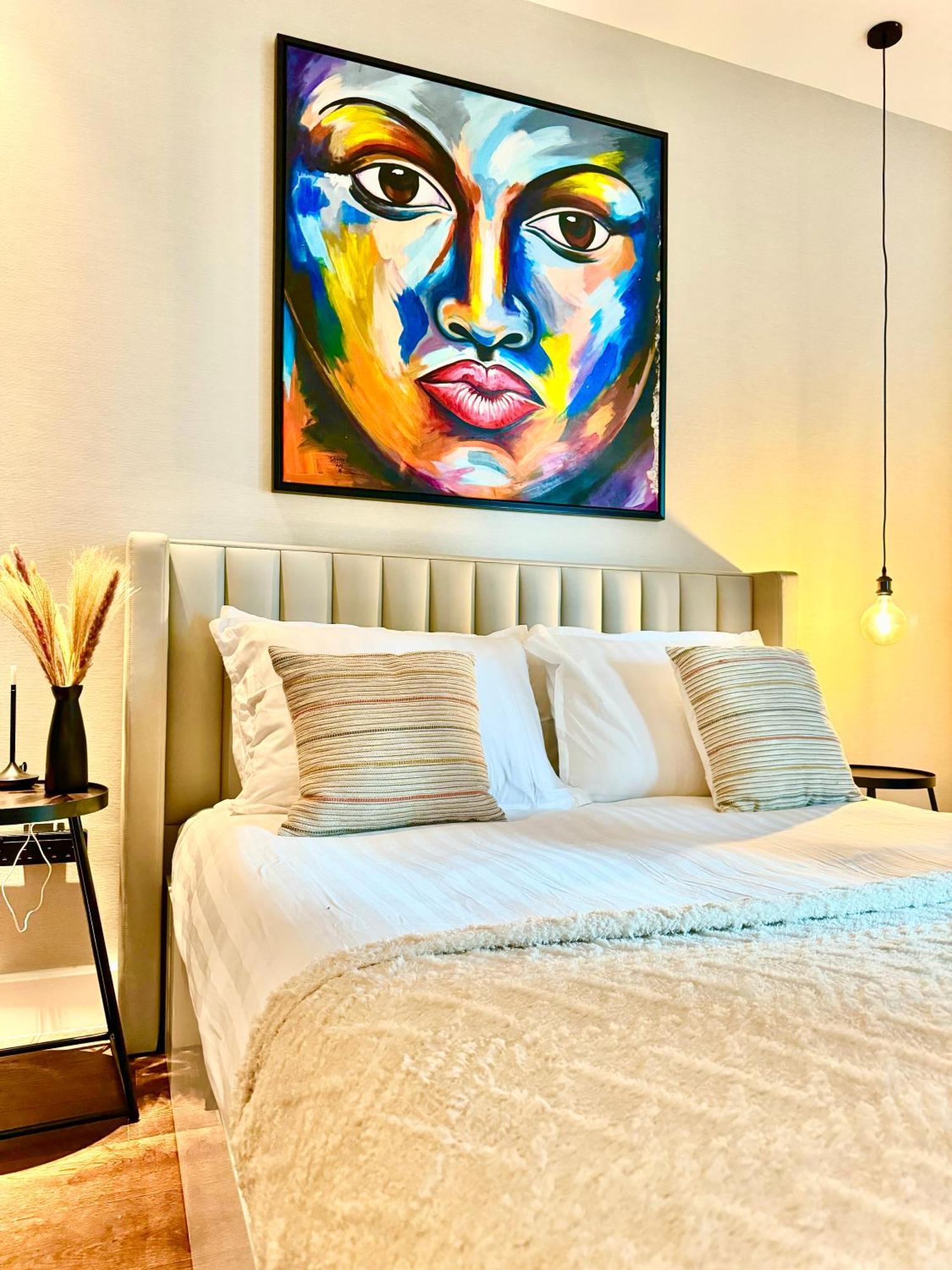 The Burj Khalifa Living - Spectacular Views Of Fountain - 3 Min Walk To Mall Apartamento *