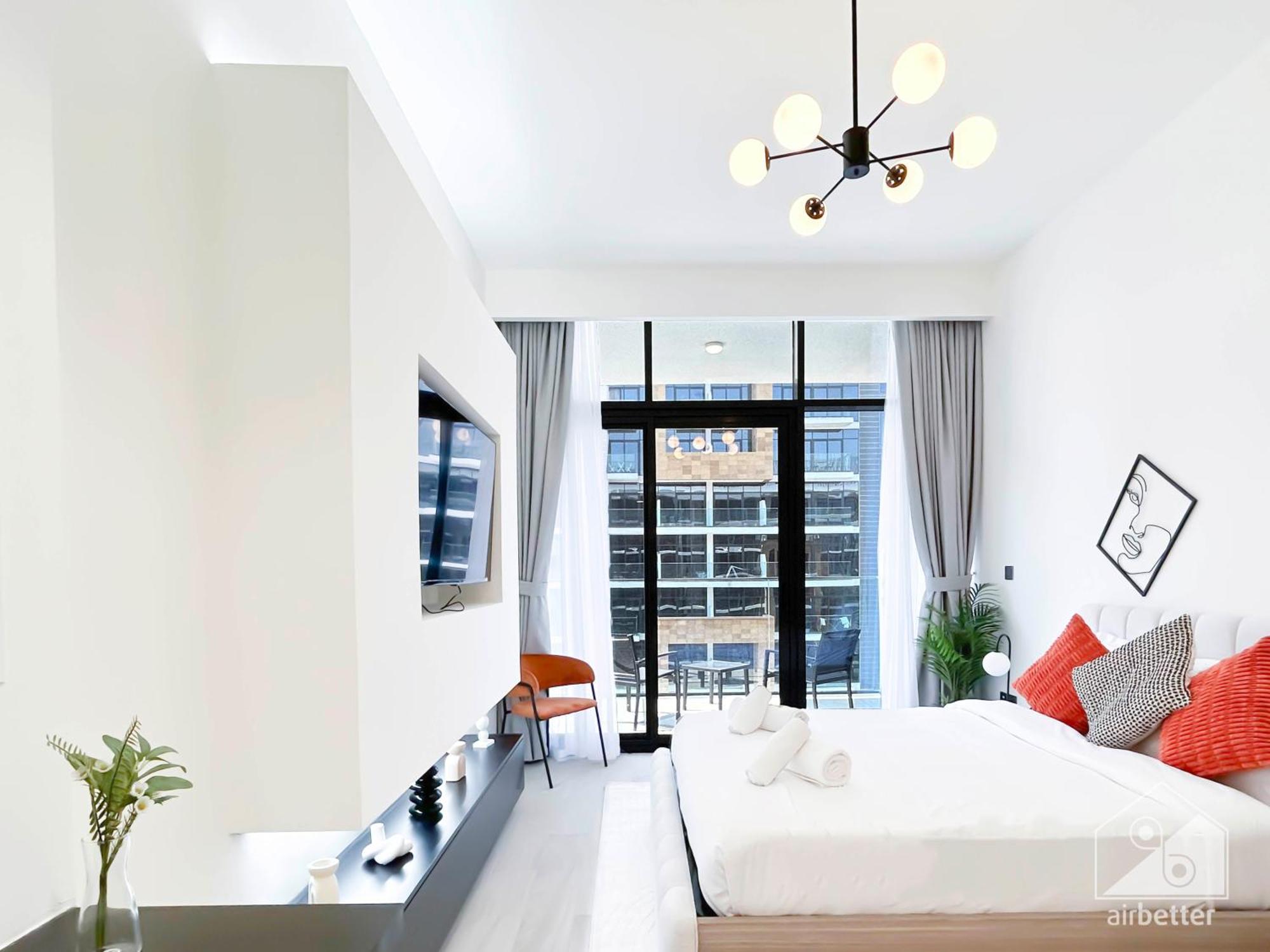 Lejlighed Beautiful With A Spacious Balcony In Meydan *