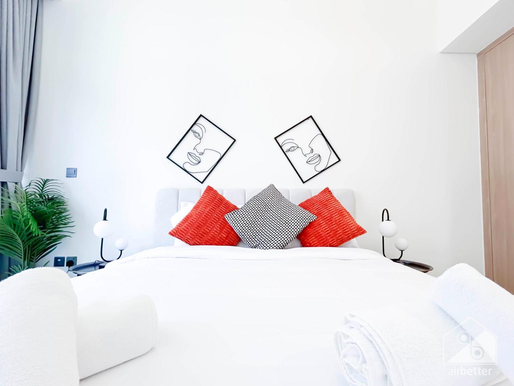 Lejlighed Beautiful With A Spacious Balcony In Meydan Dubai