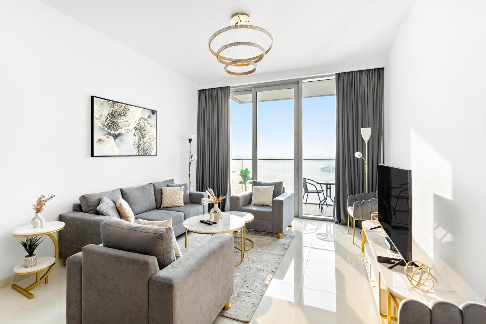 Appartement Silkhaus Stunning Sea View Balcony In Emaar Beachfront Dubaï