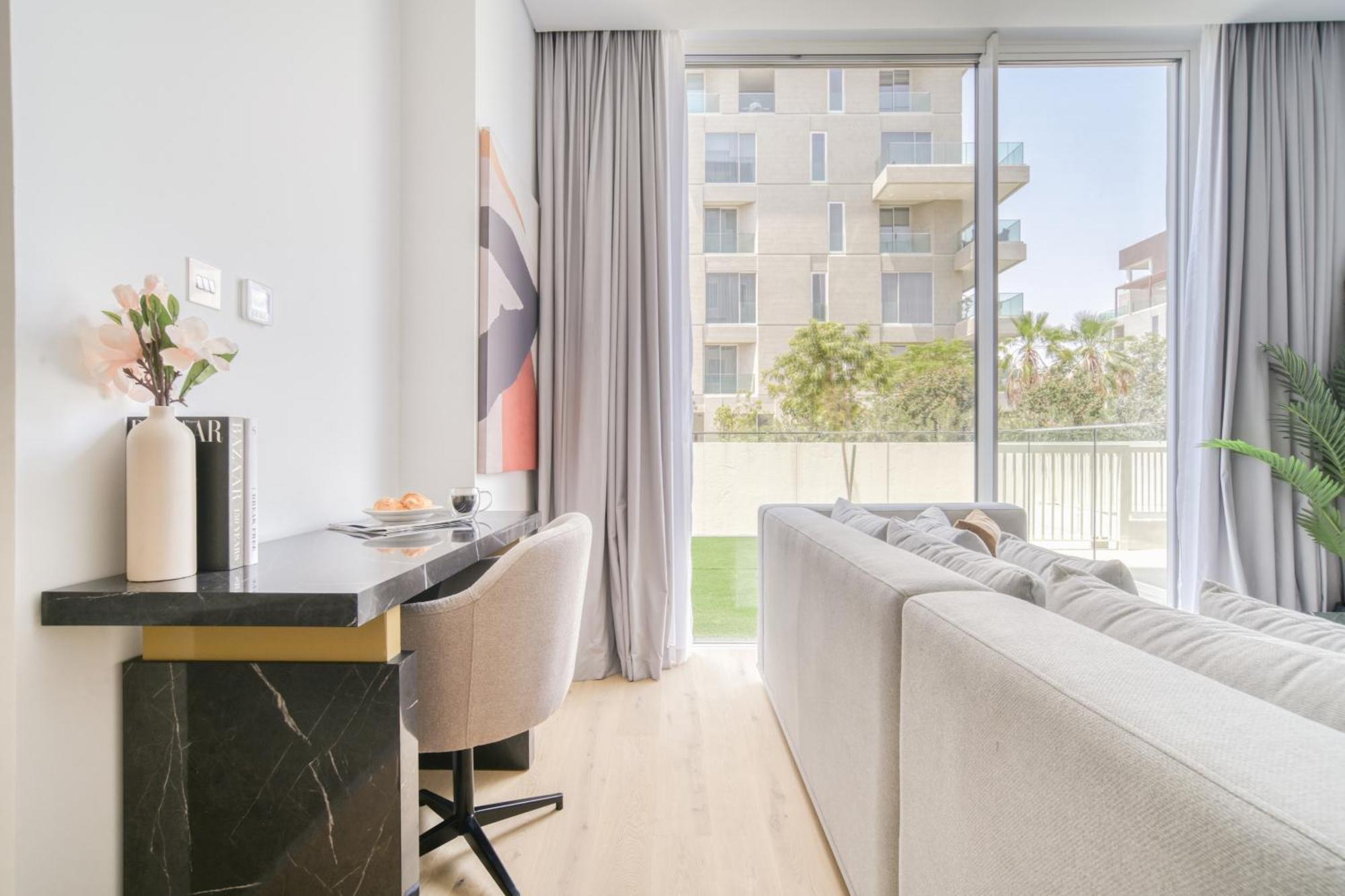 Stella Al-barari Lägenhetshotell Dubai