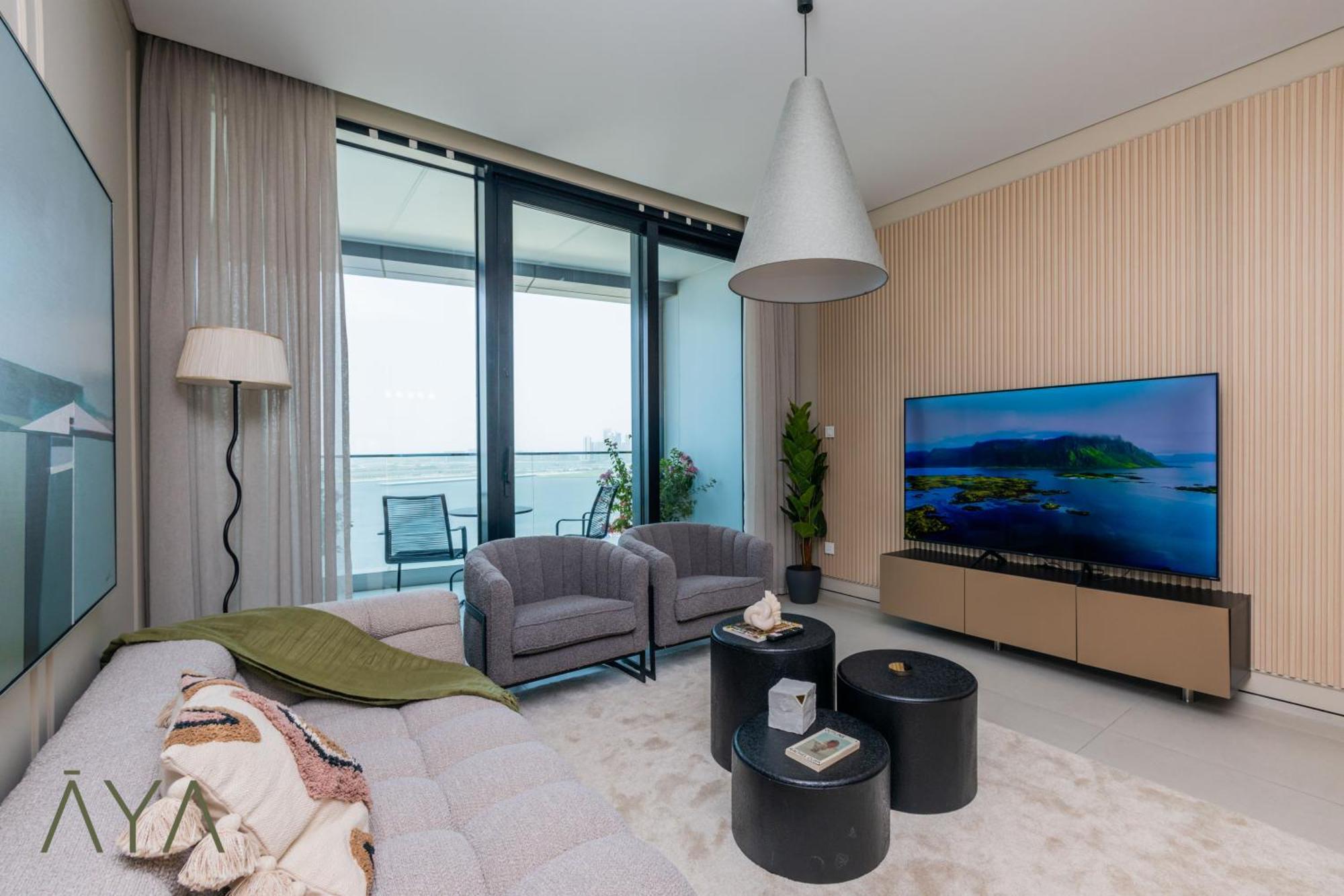 Beachfront Bliss 2br Eye & Full Sea View At The Address By Aya Boutique