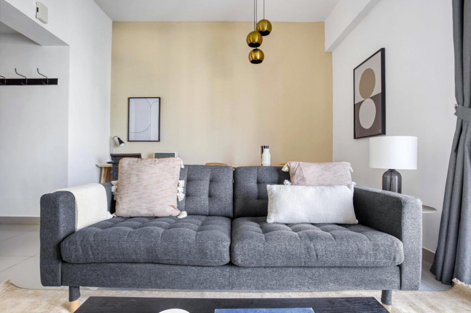 Apartamento Blueground Marina Pool Gym Dxb-221 Dubái