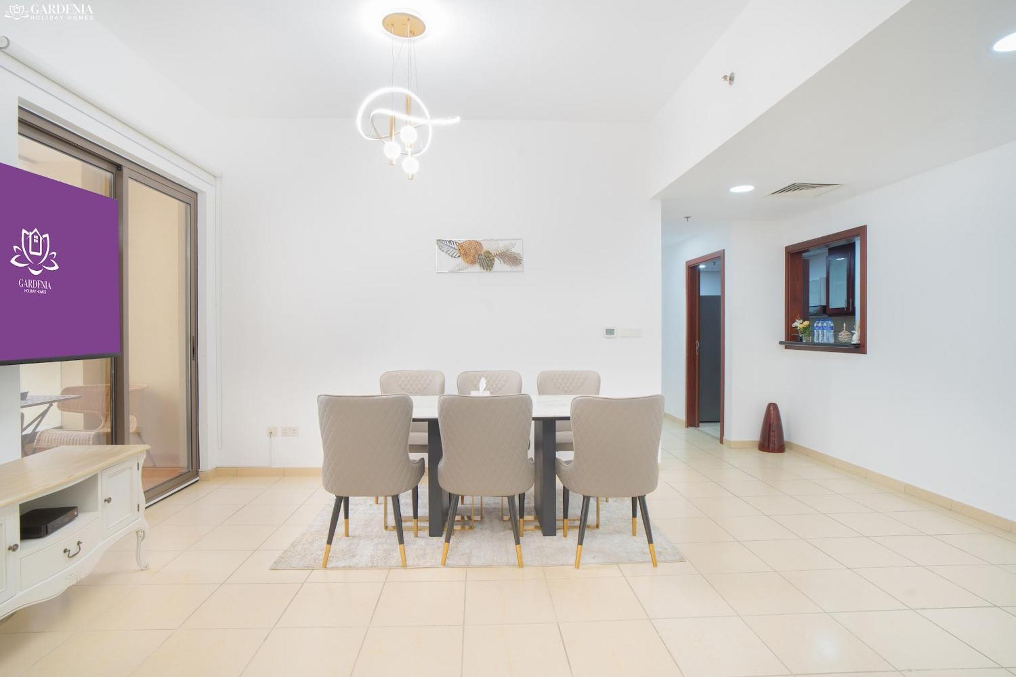 Jbr The Walk - Shams 2, Spacious Accommodate 7 Adults With 5m Walk To The By Gardenia Apartment *